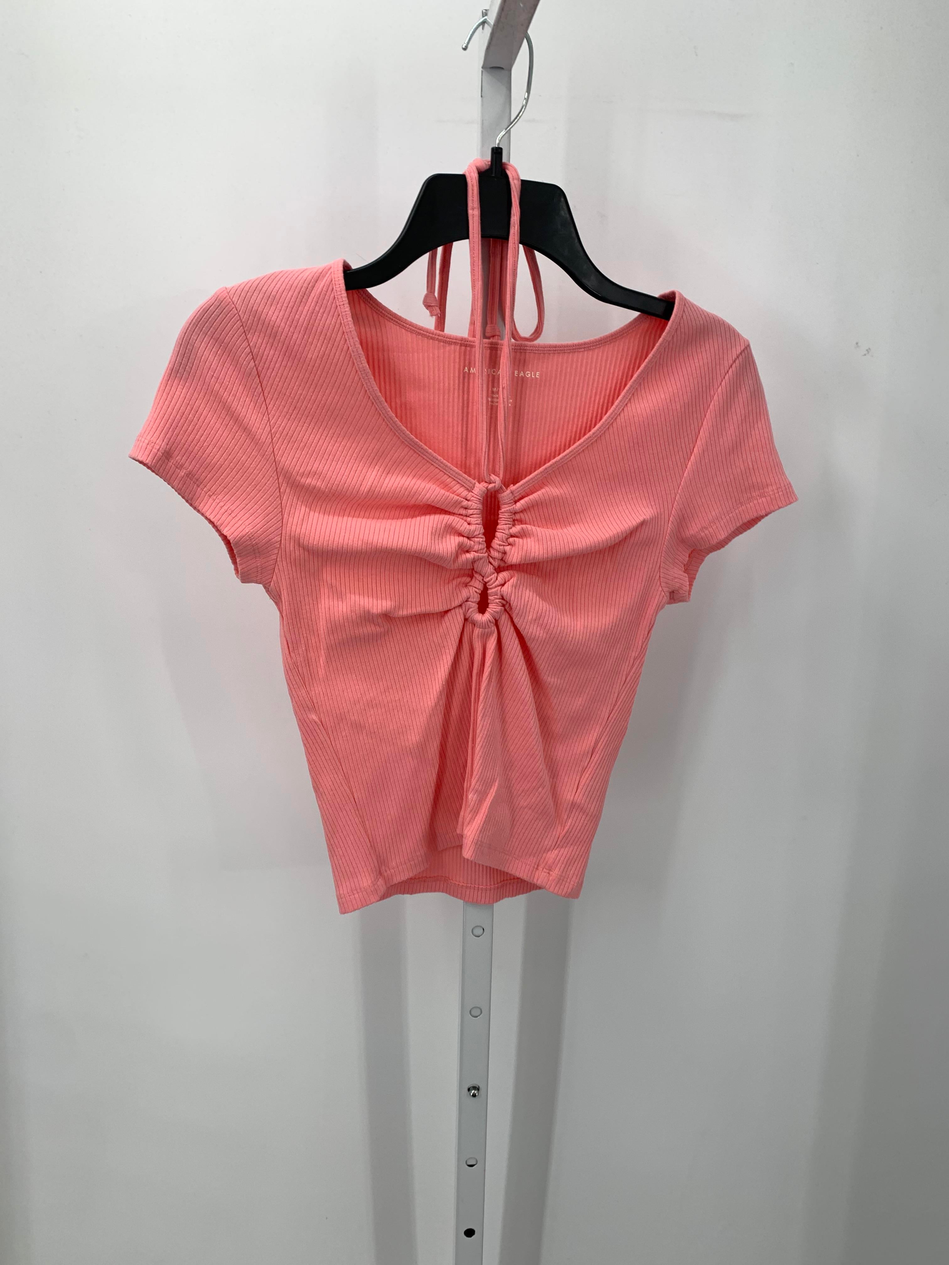 American Eagle Size Medium Juniors Short Sleeve Shirt