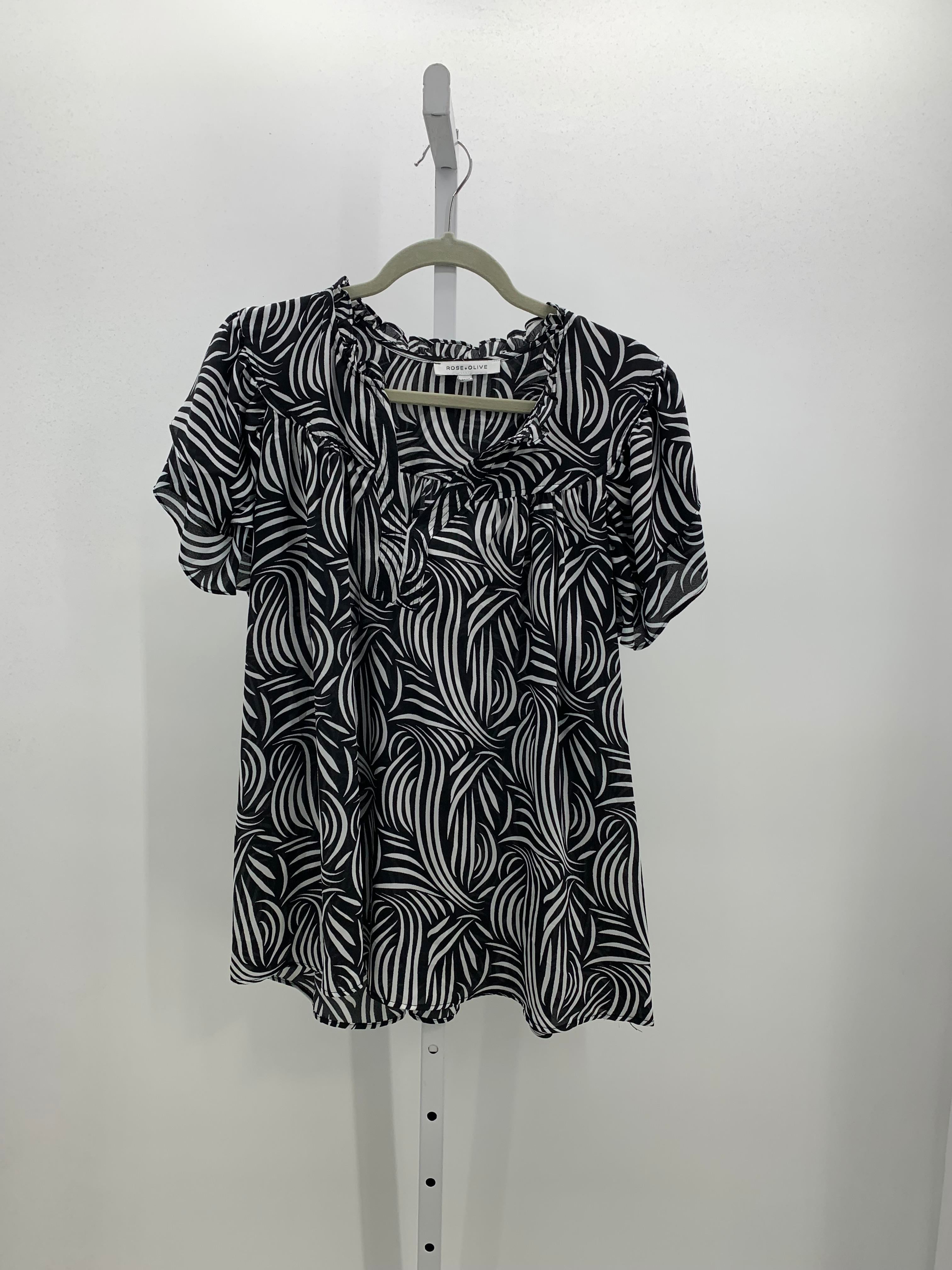 Rose & Olive Size 2X Womens Short Sleeve Shirt