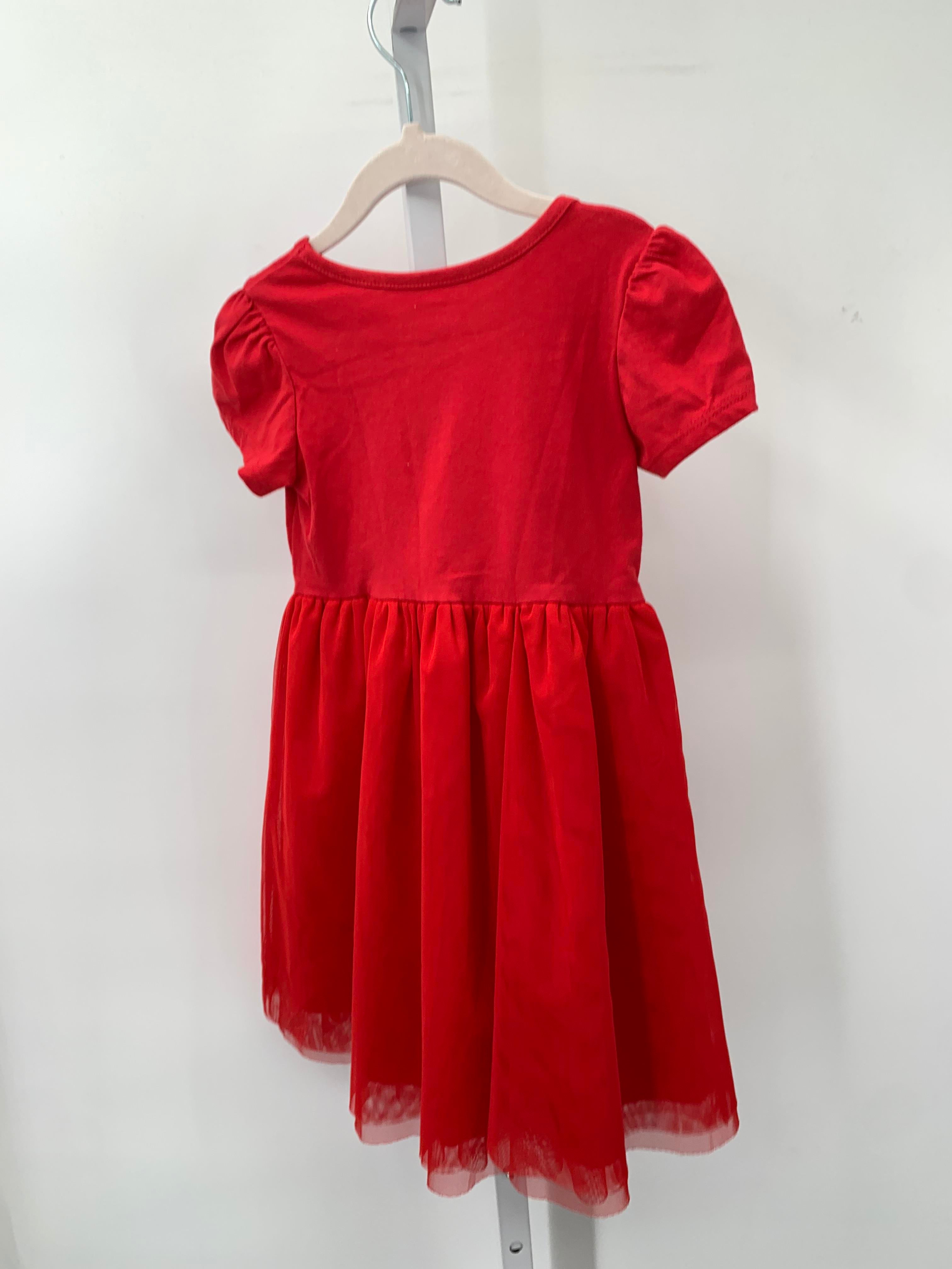 Toughskins Size 5-6 Girls Short Sleeve Dress