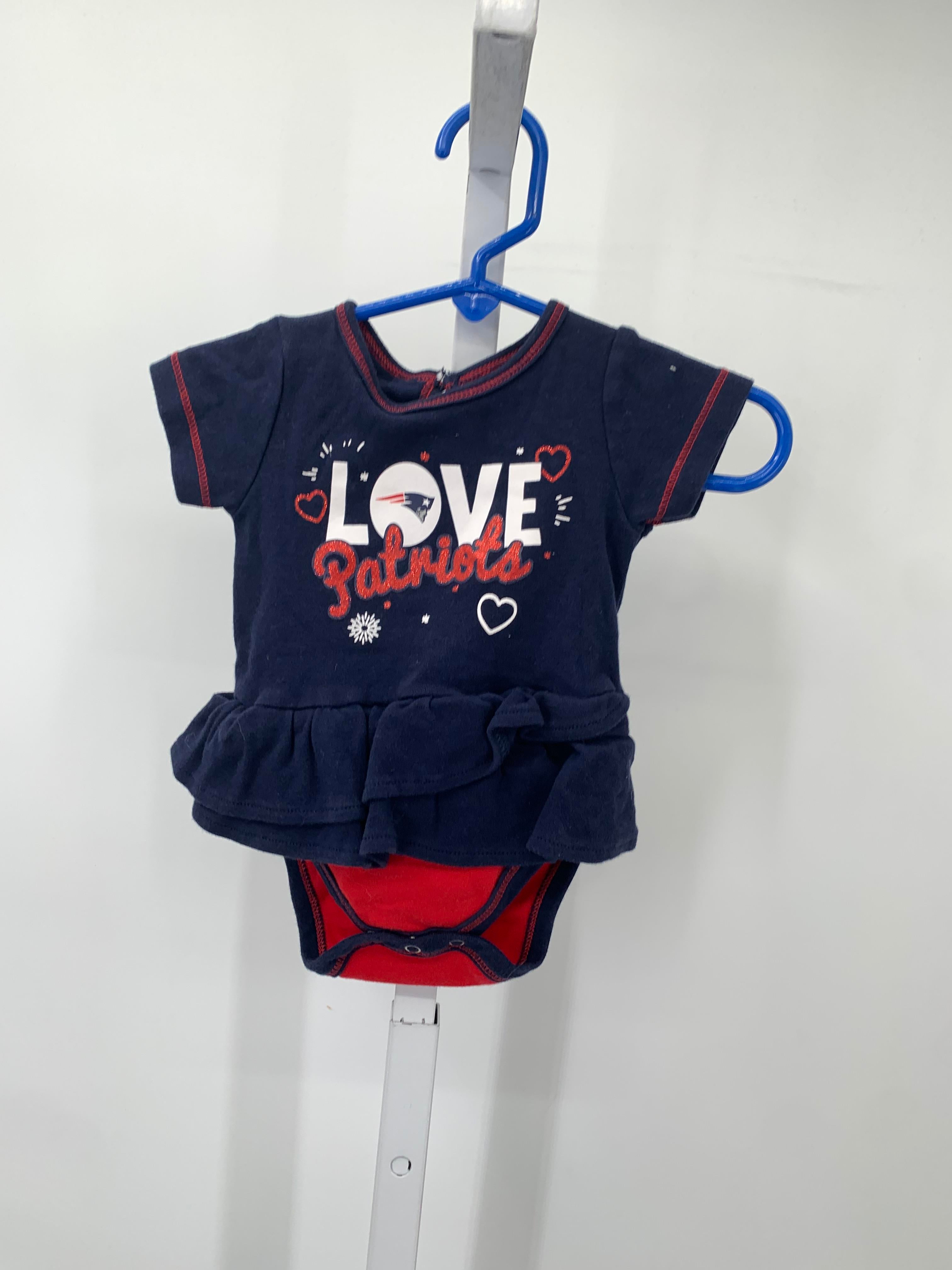 NFL Size 0-3 months Girls Short Sleeve Shirt
