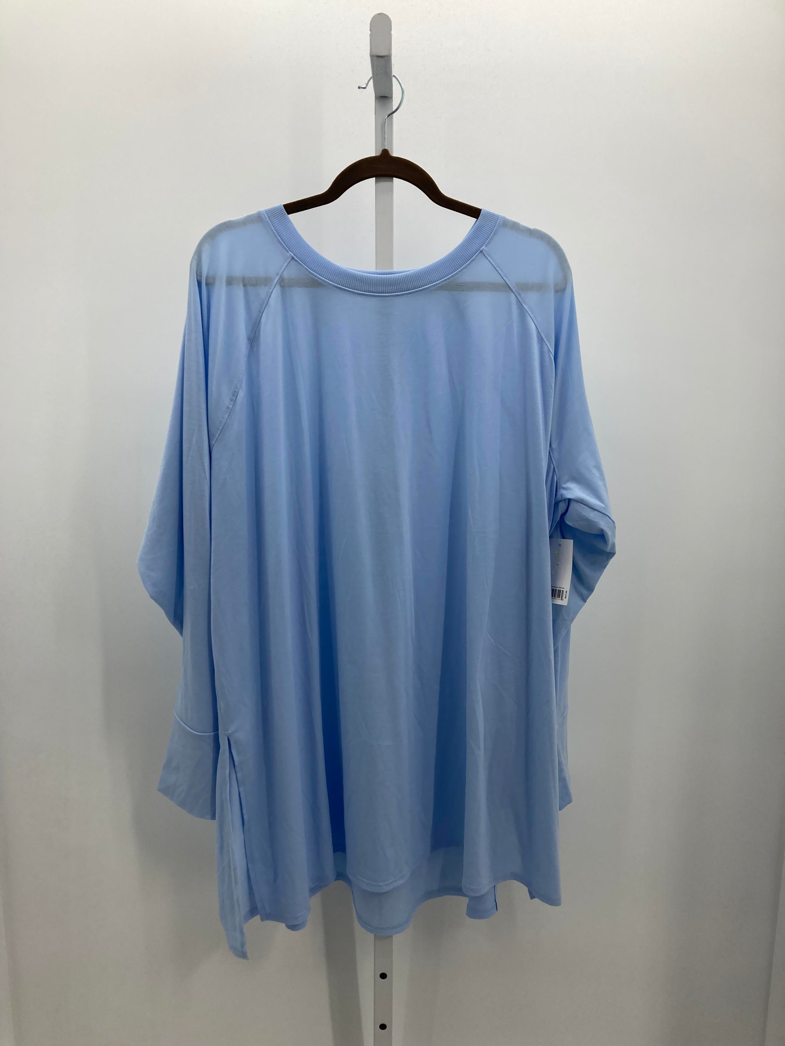 Tek Gear Size 3X Womens Long Sleeve Shirt