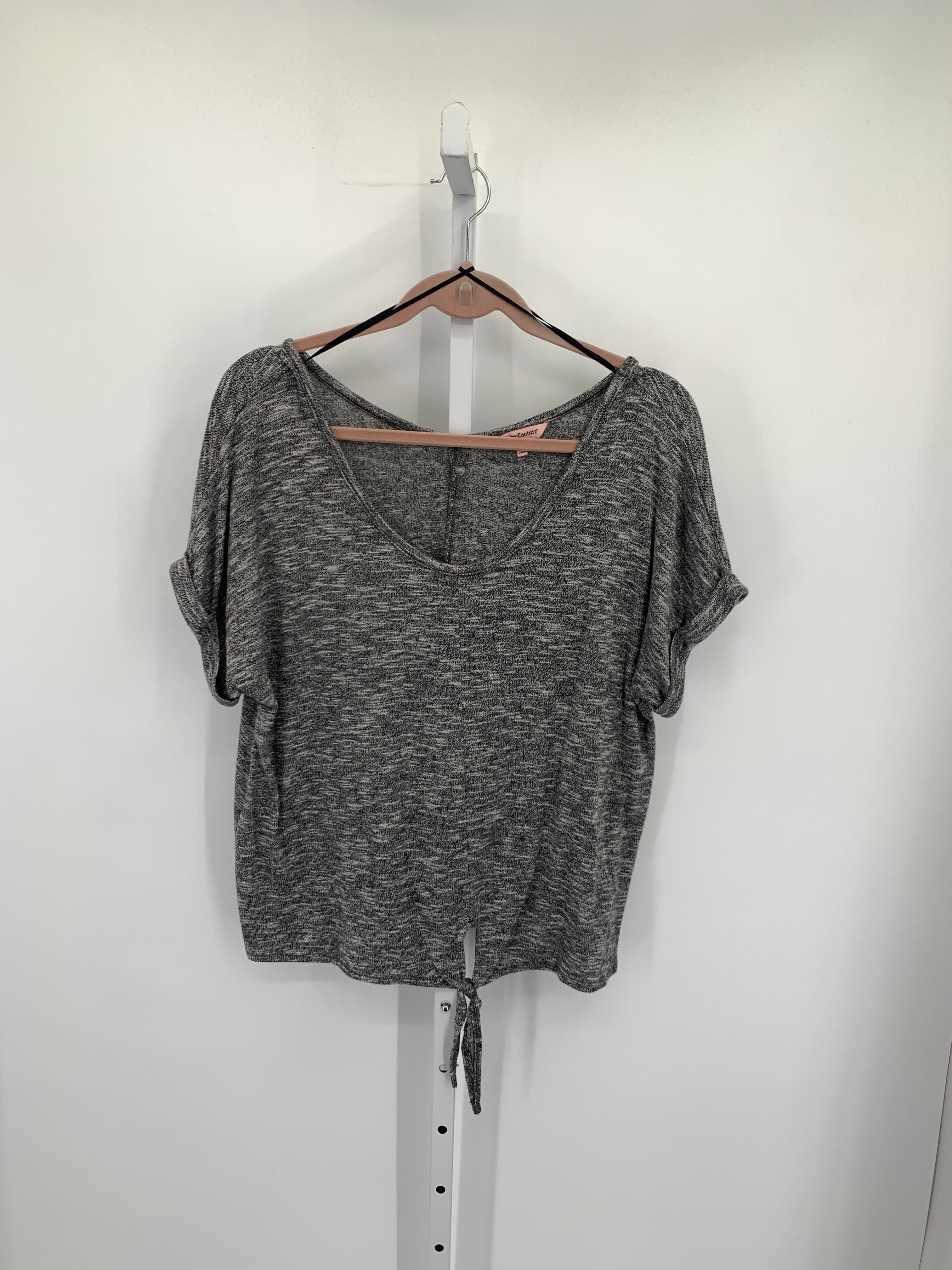 Juicy Couture Size Medium Misses Short Sleeve Shirt