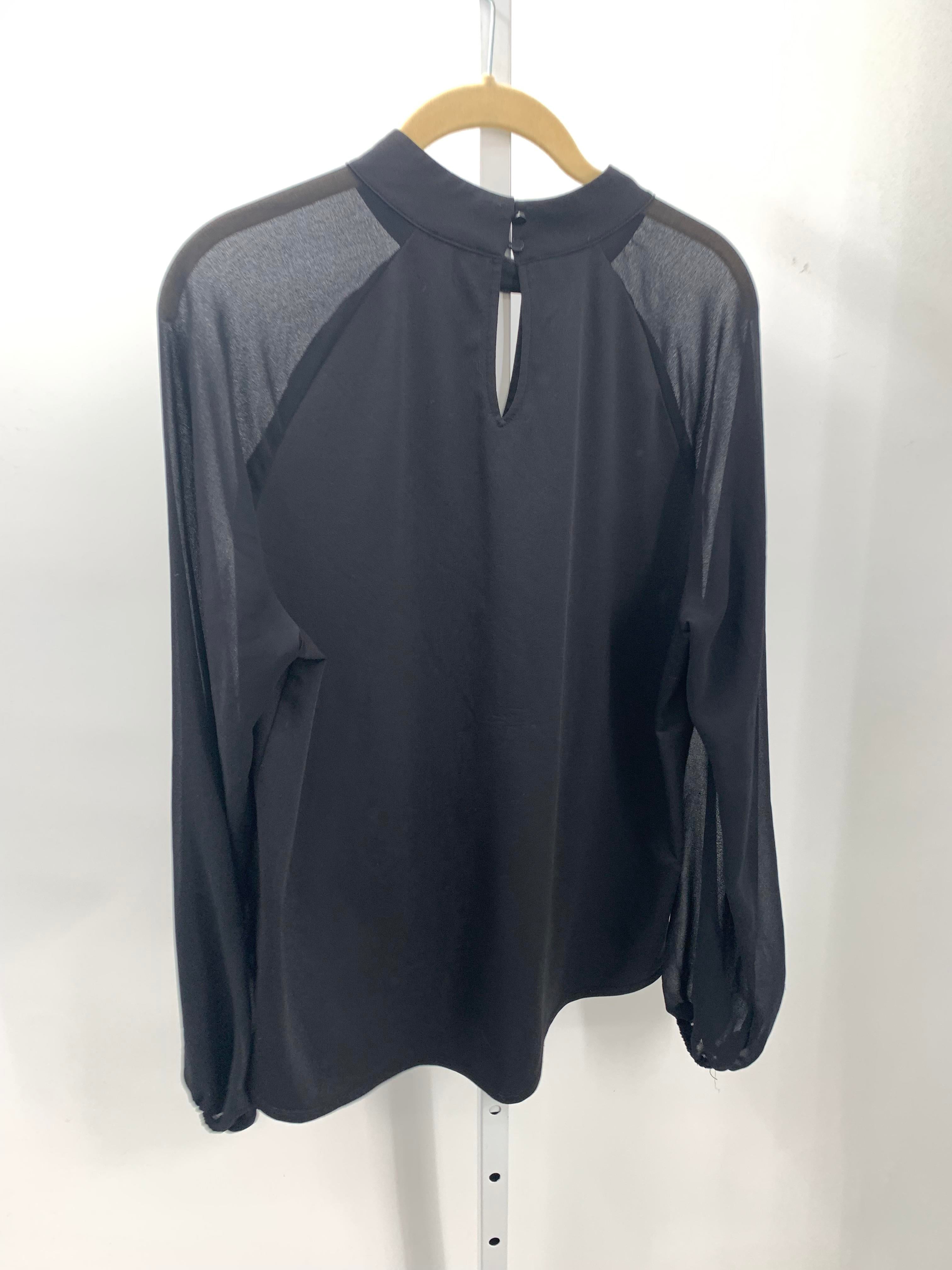 Worthington Size Large Misses Long Sleeve Shirt