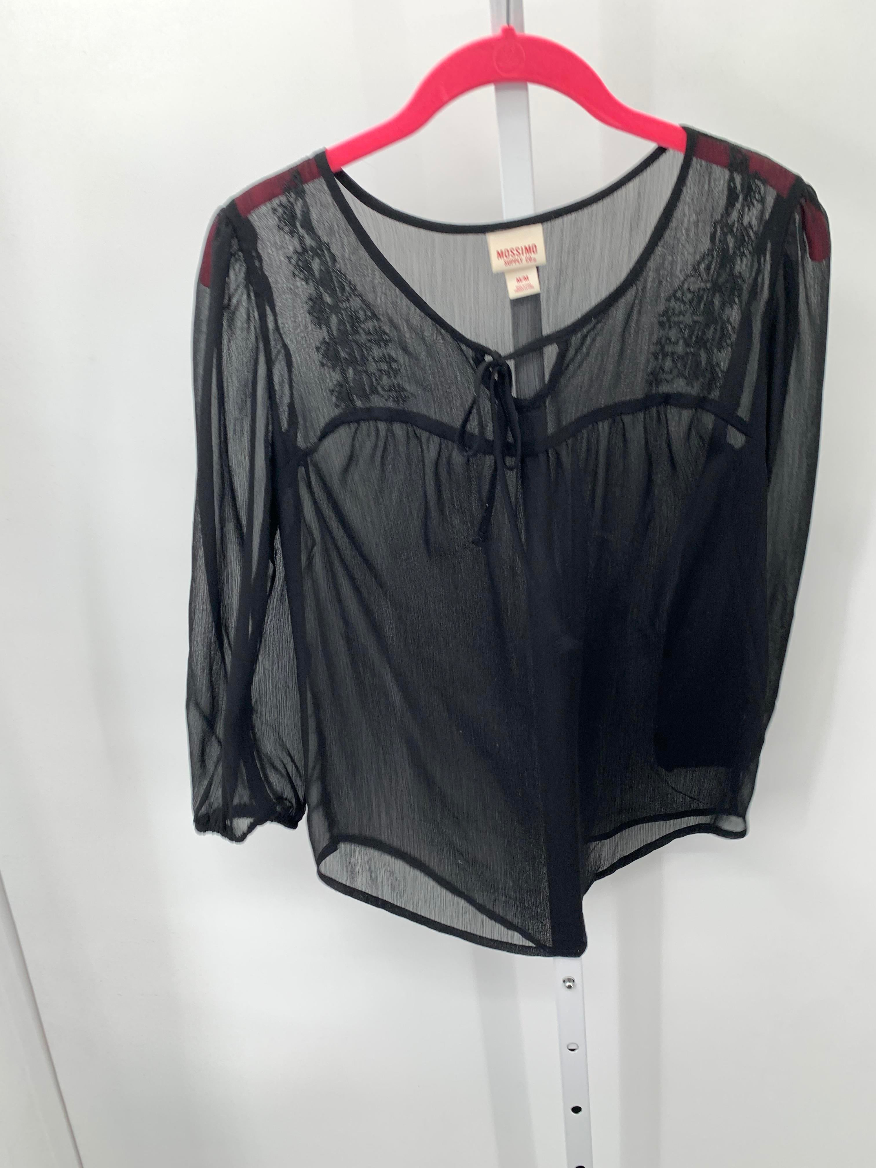 Mossimo Size Medium Misses 3/4 Sleeve Shirt