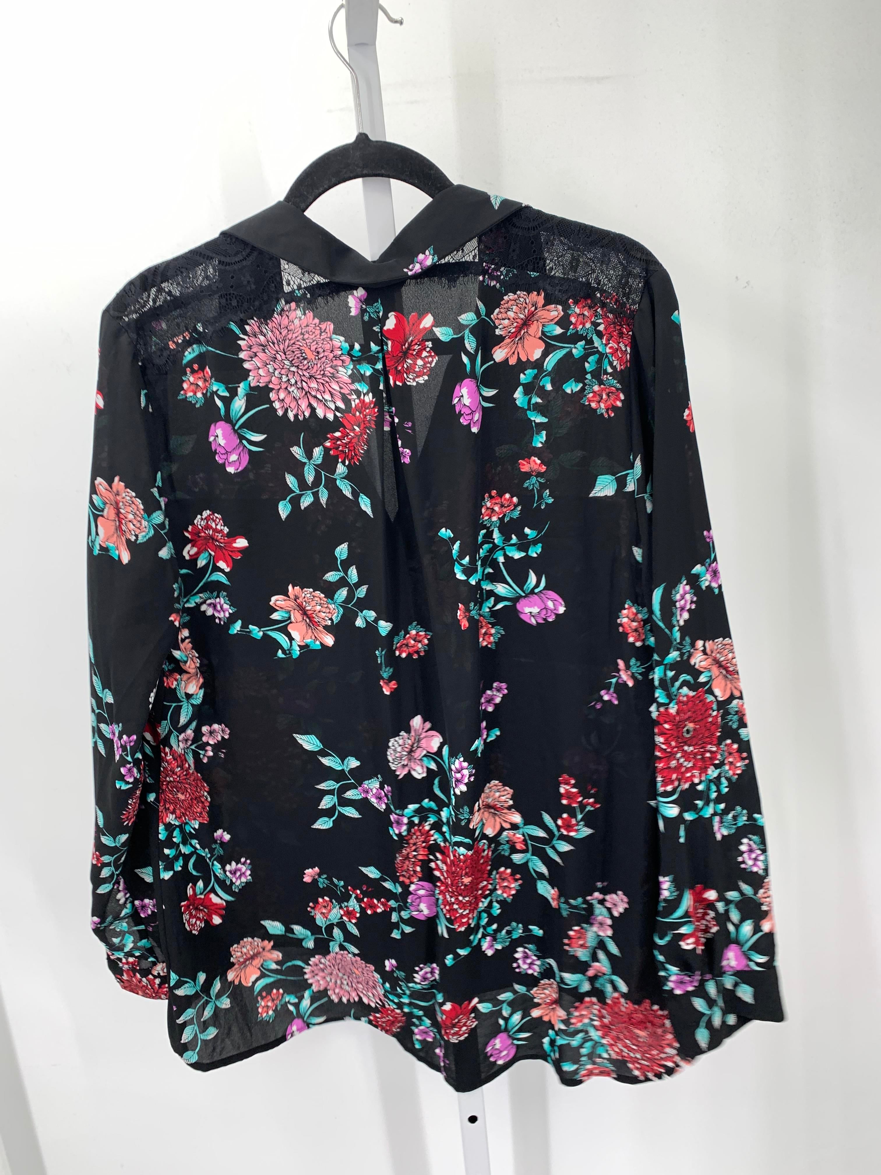 Candies Size Extra Large Juniors Long Sleeve Shirt