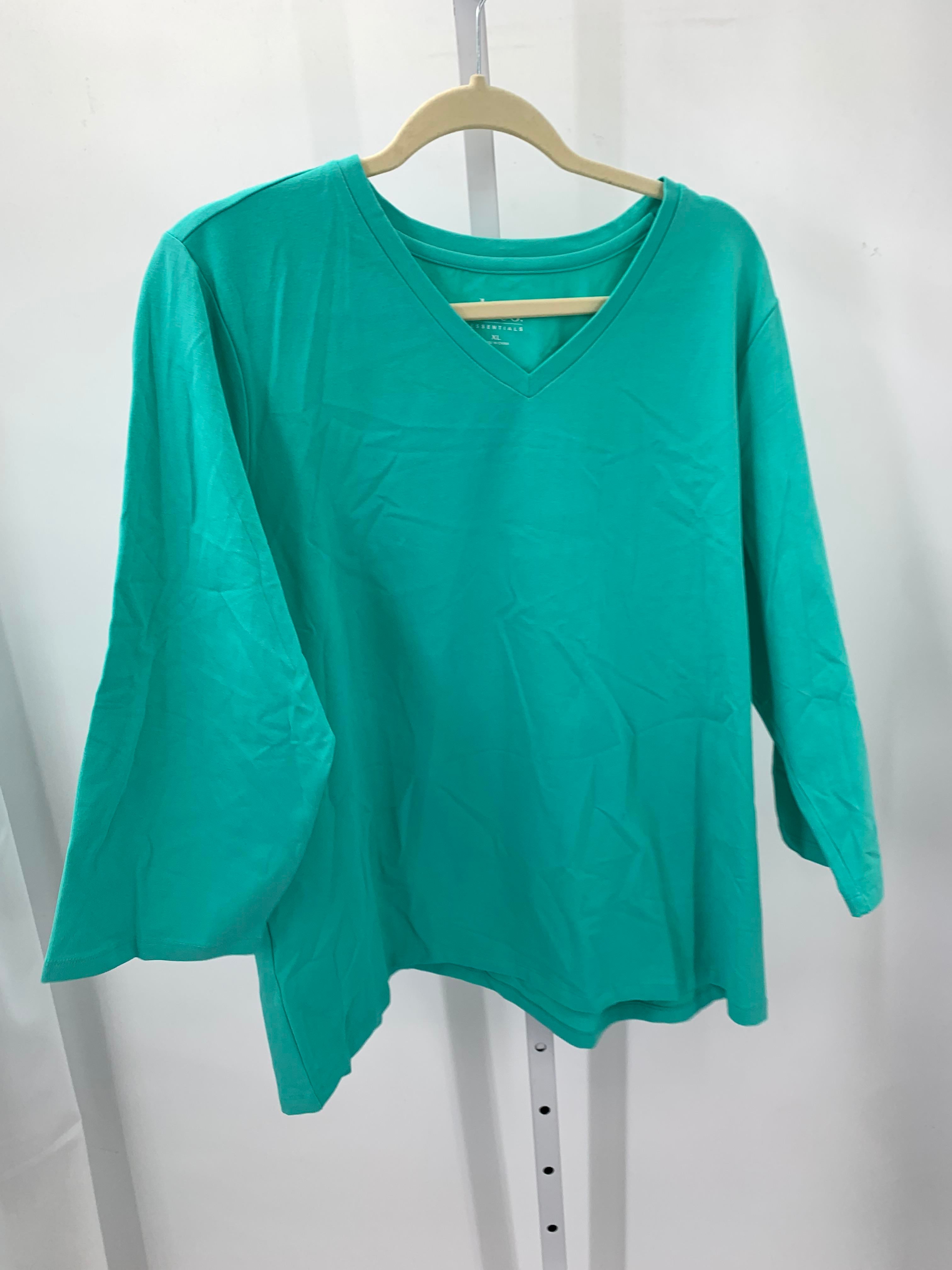 d & co. Size Extra Large Misses 3/4 Sleeve Shirt