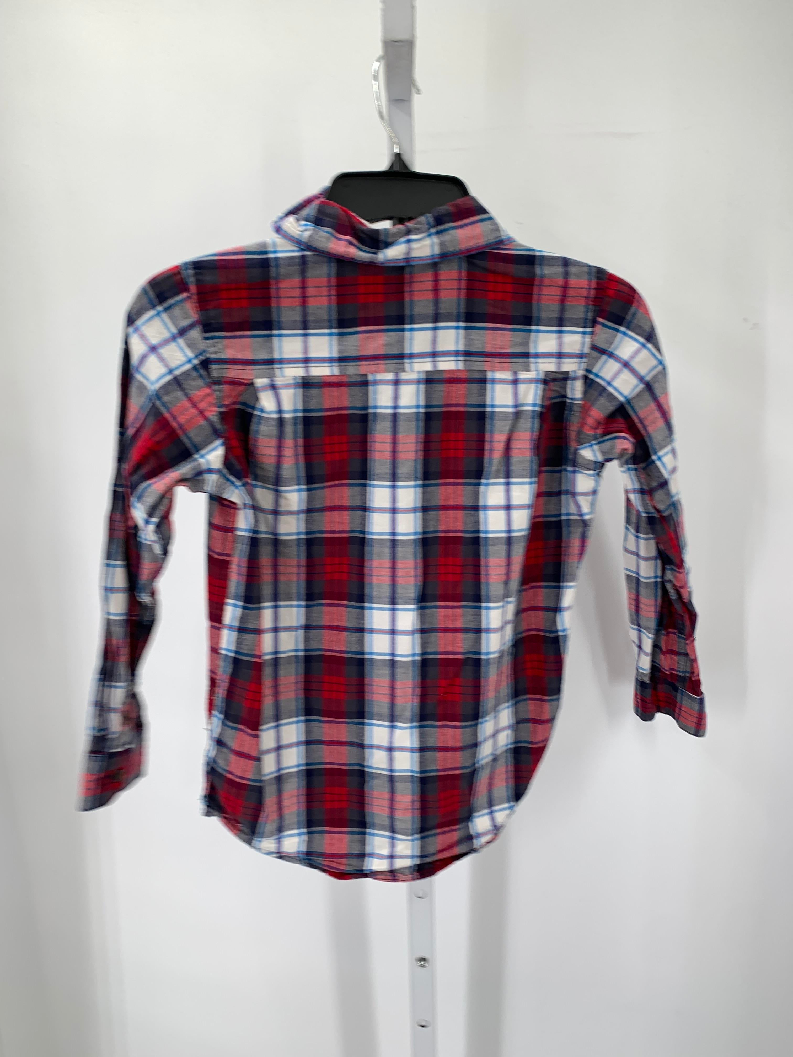 RED WHITE PLAID