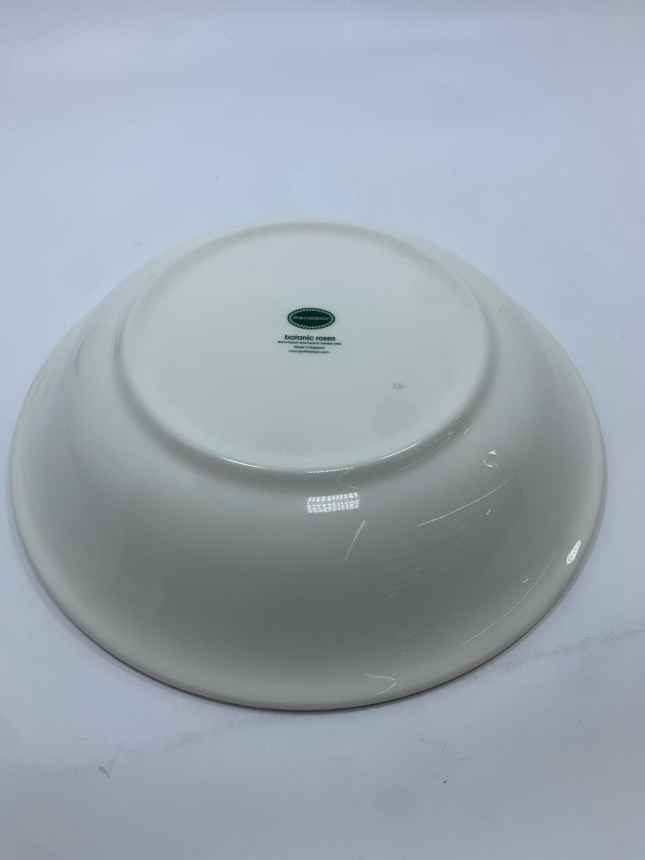 BOTANIC ROSES SERVING BOWL.