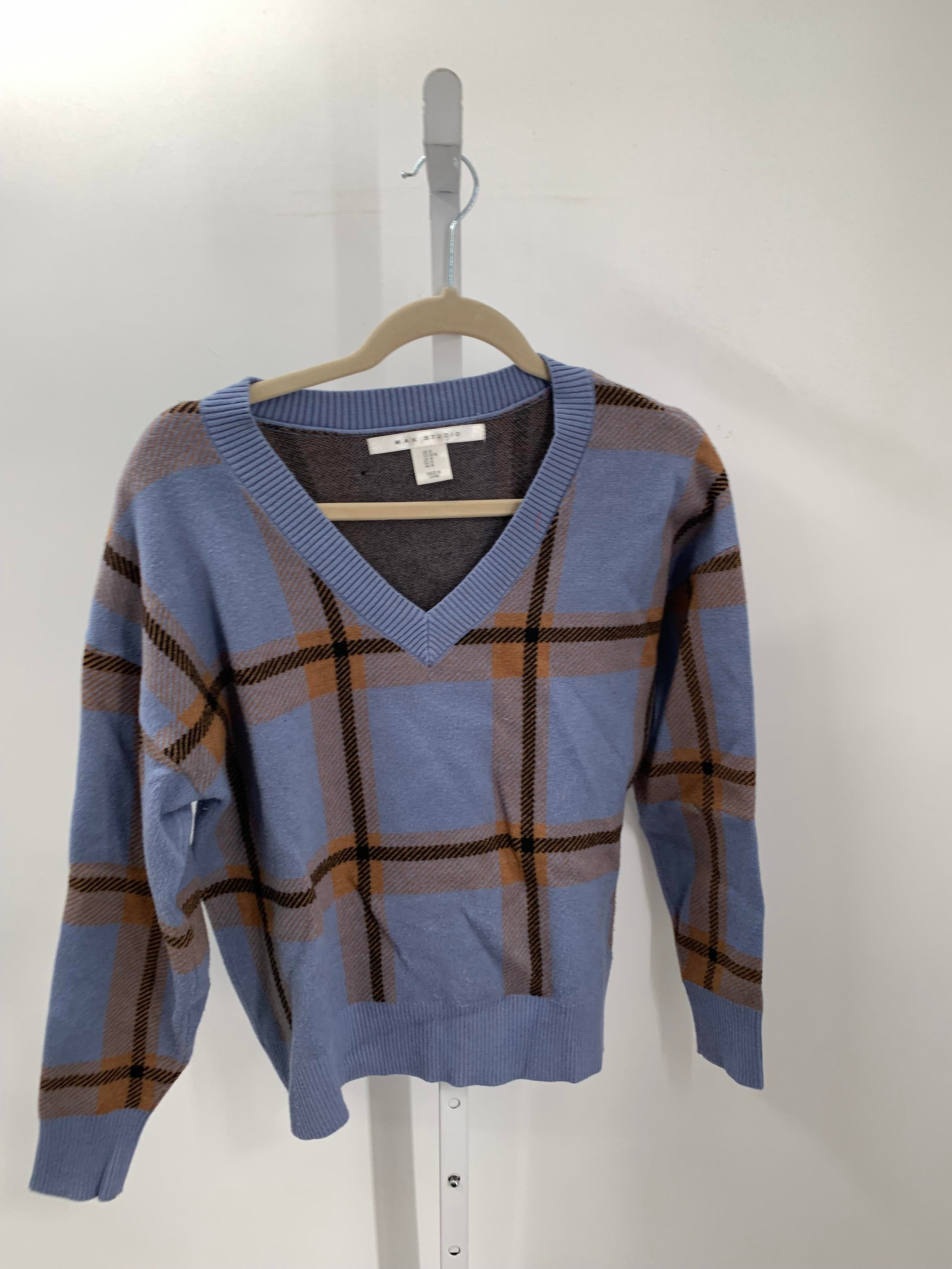 Max Studio Size Medium Misses Long Slv Sweater