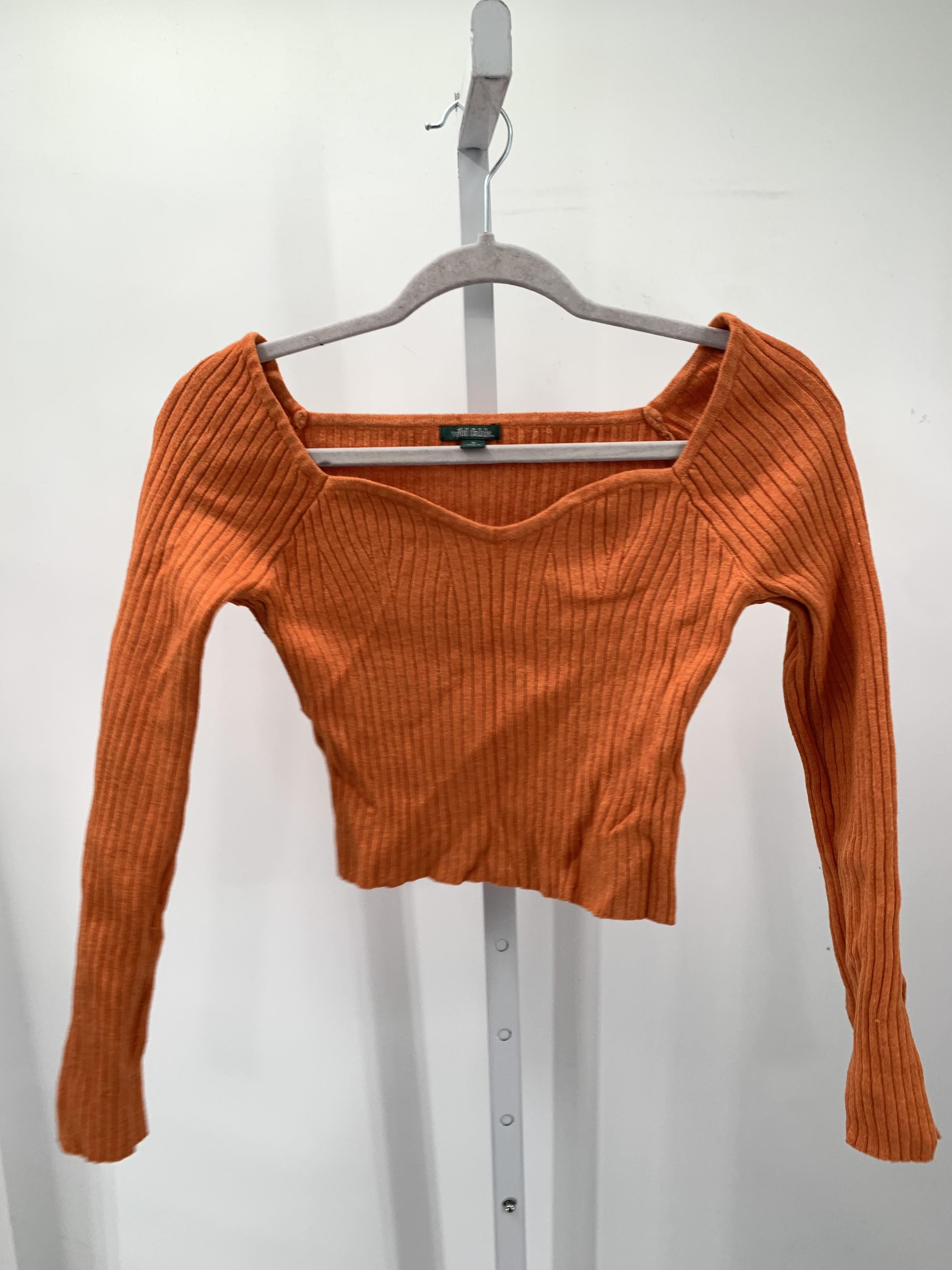 Wild Fable Size Medium Juniors Long Sleeve Sweater