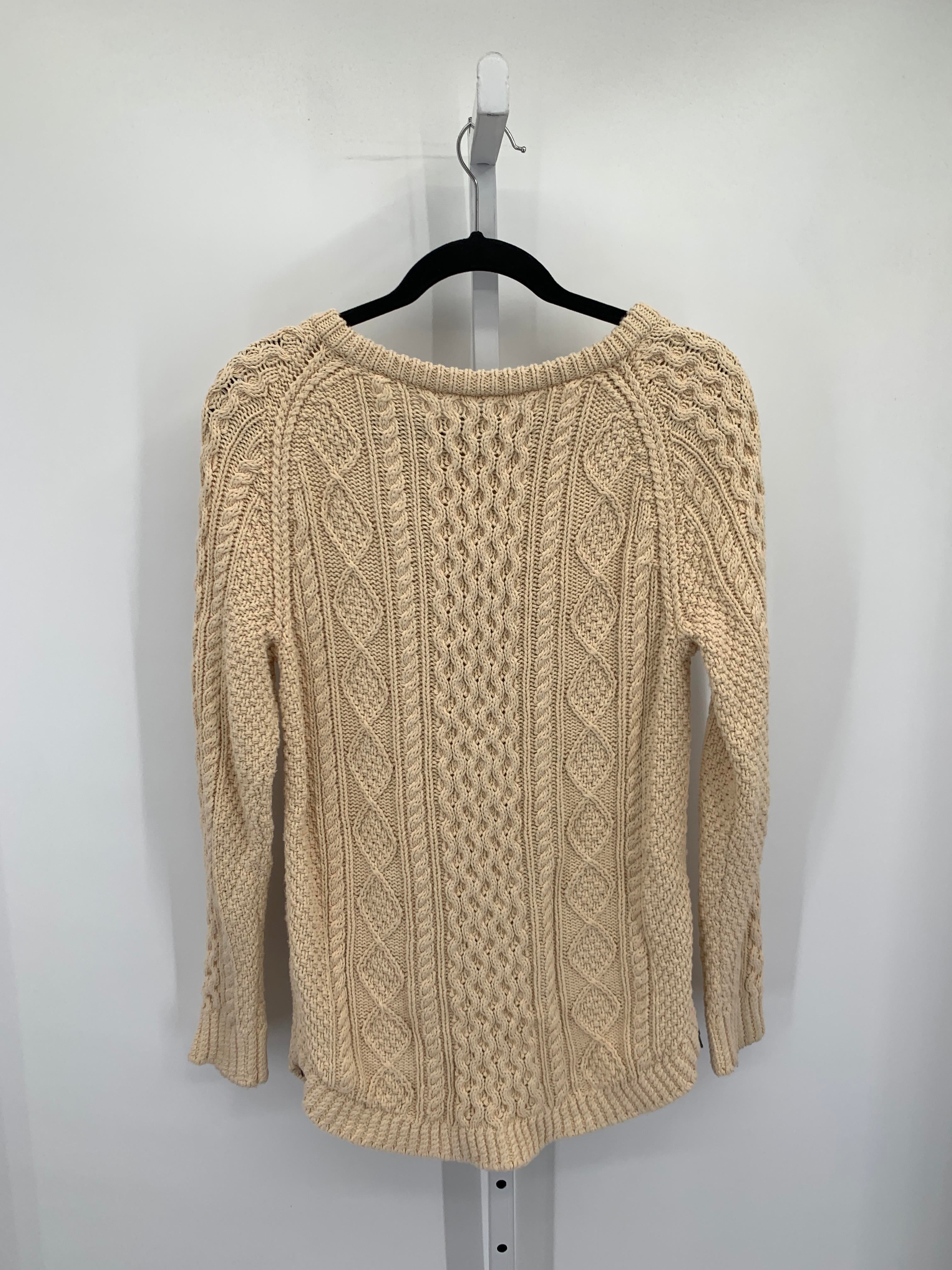 LL Bean Size Small Misses Long Slv Sweater