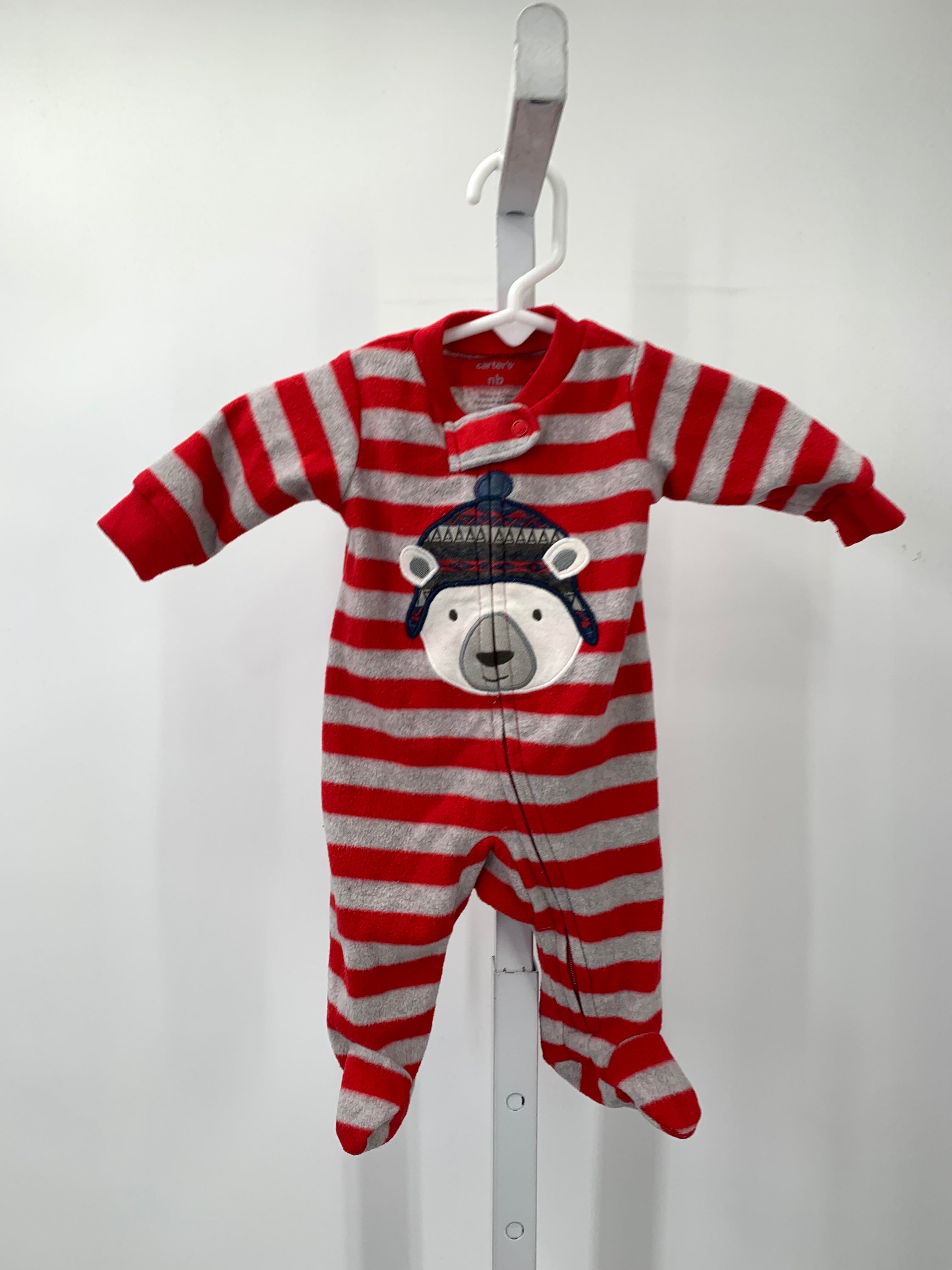 GREY STRIPES BEAR FLEECE