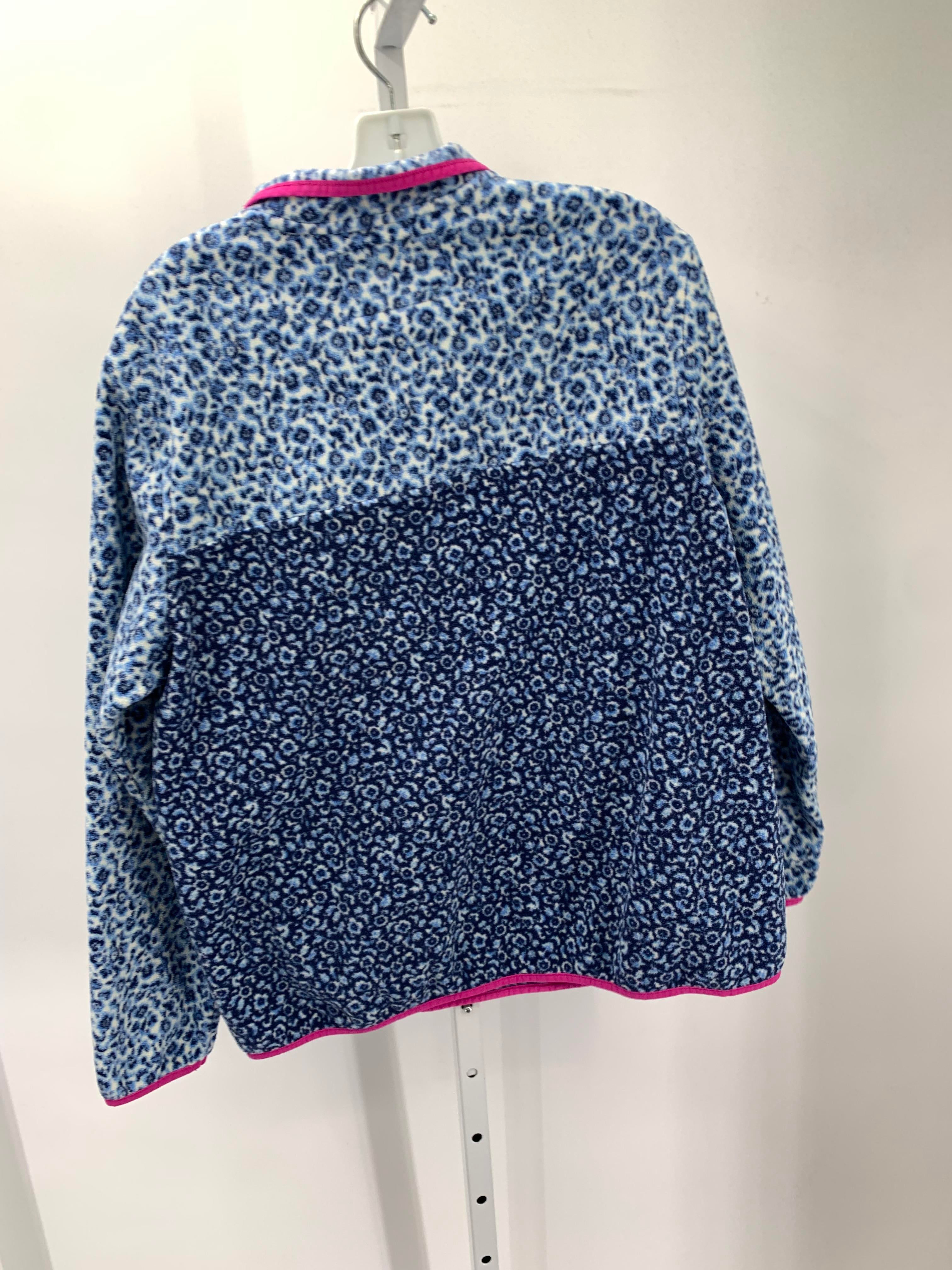 Lands End Size Large Misses Long Sleeve Shirt