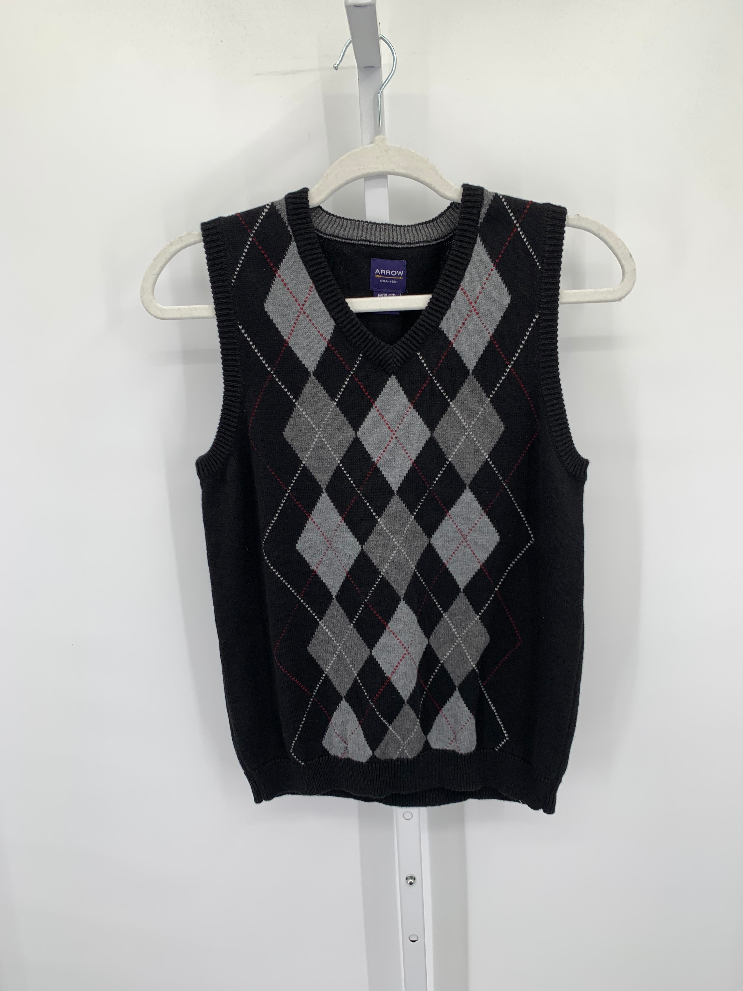 DIAMOND PATTERN SWEATER VEST