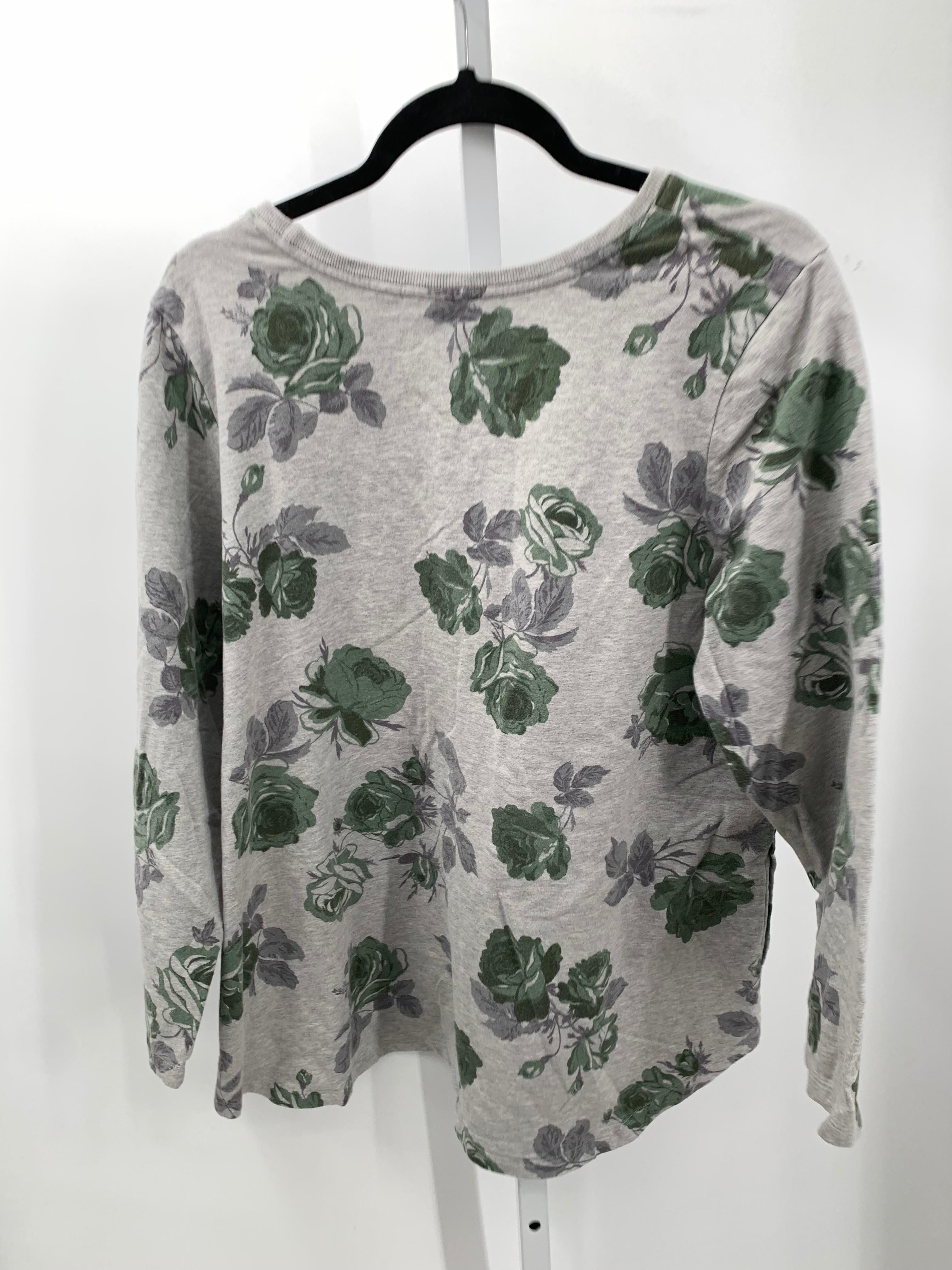 d & co. Size Extra Large Misses Long Sleeve Shirt