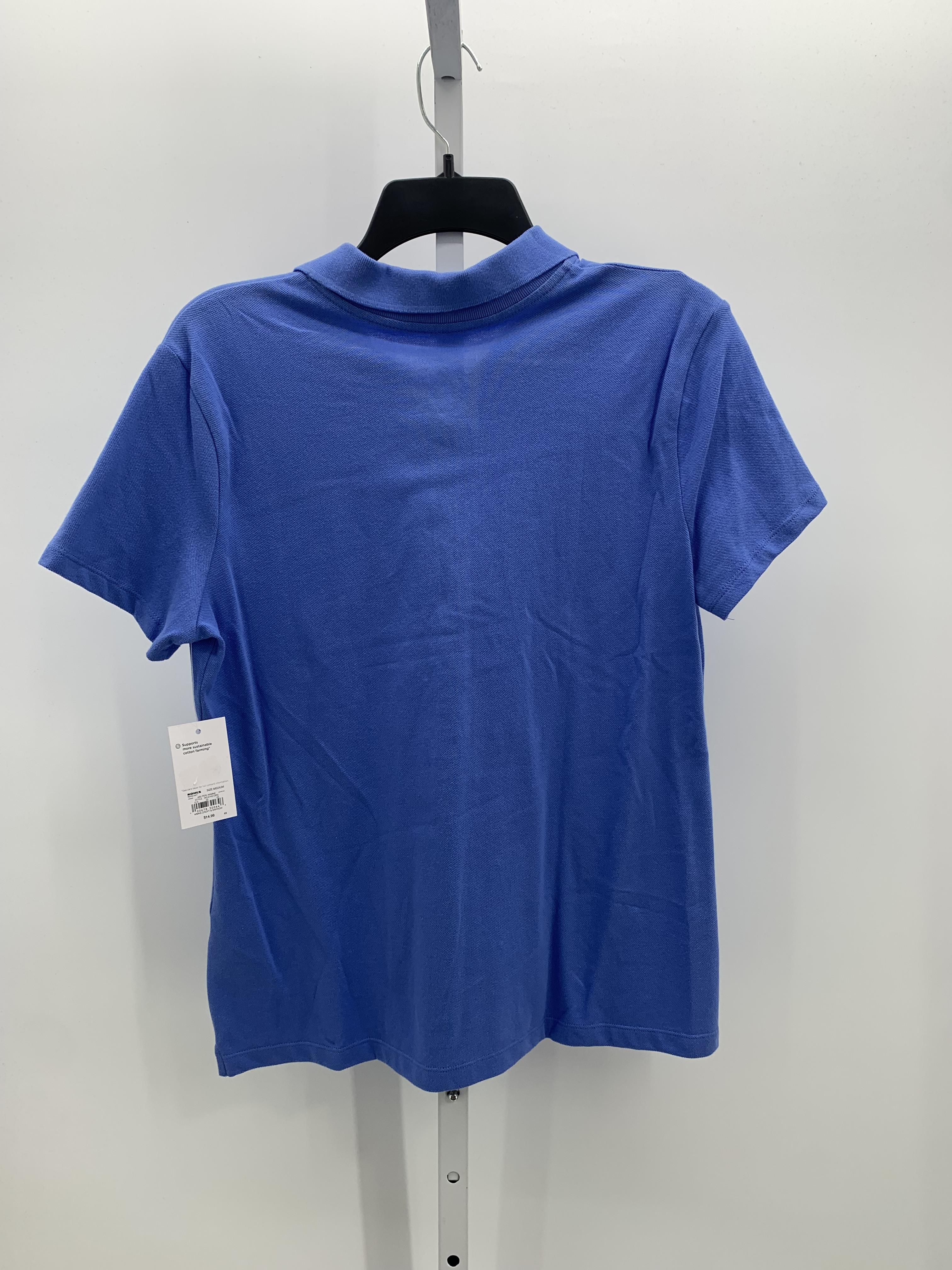 Croft & Barrow Size Medium Misses Short Sleeve Shirt