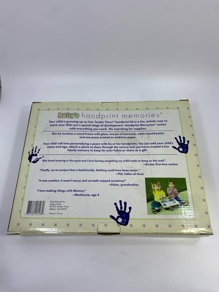 NIB BABY'S HANDPRINT MEMORIES.