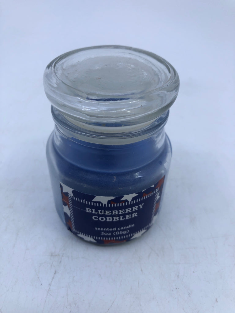 NEW BLUEBERRY COBBLER CANDLE.