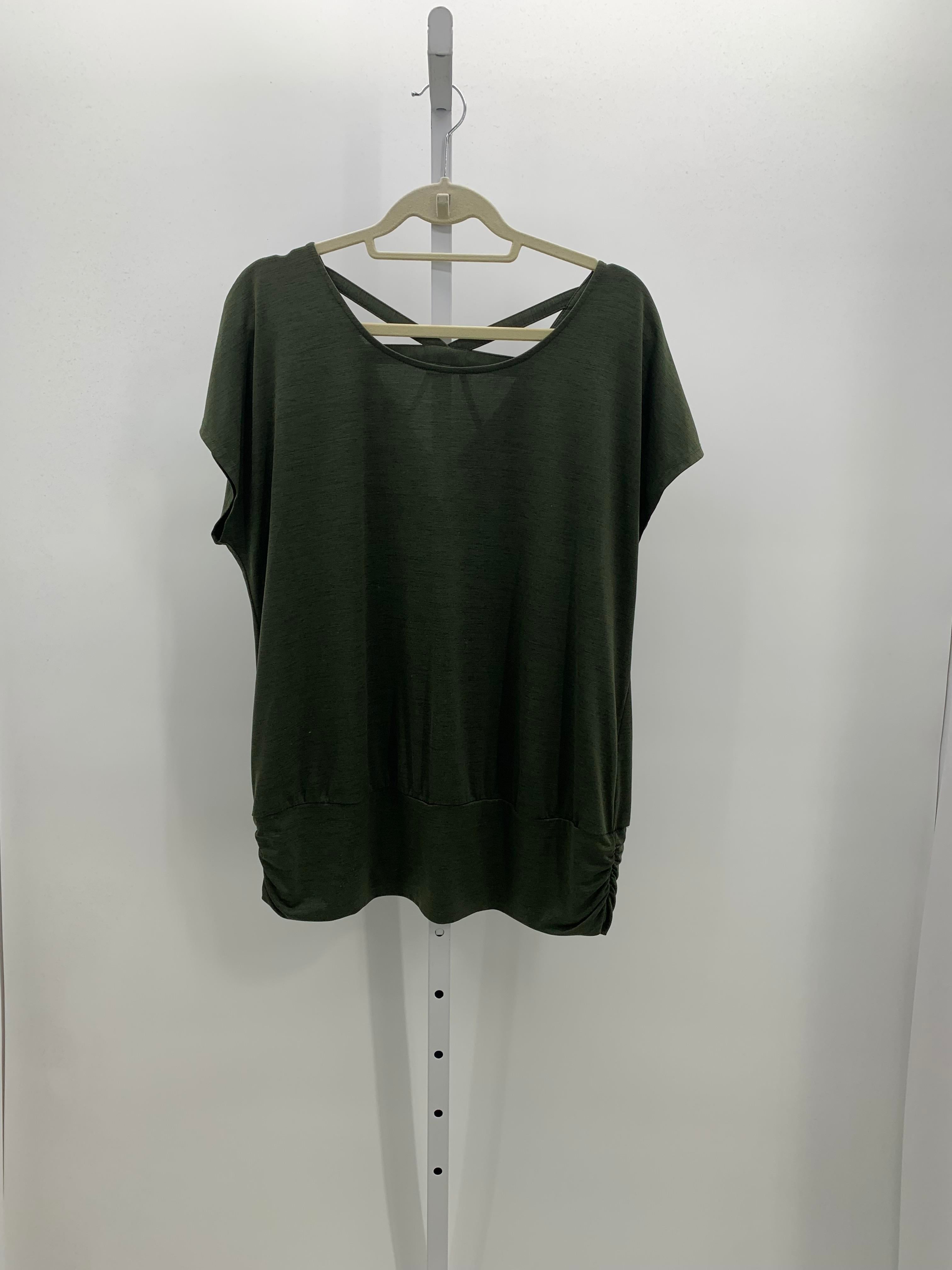 Apt. 9 Size Extra Large Misses Short Sleeve Shirt