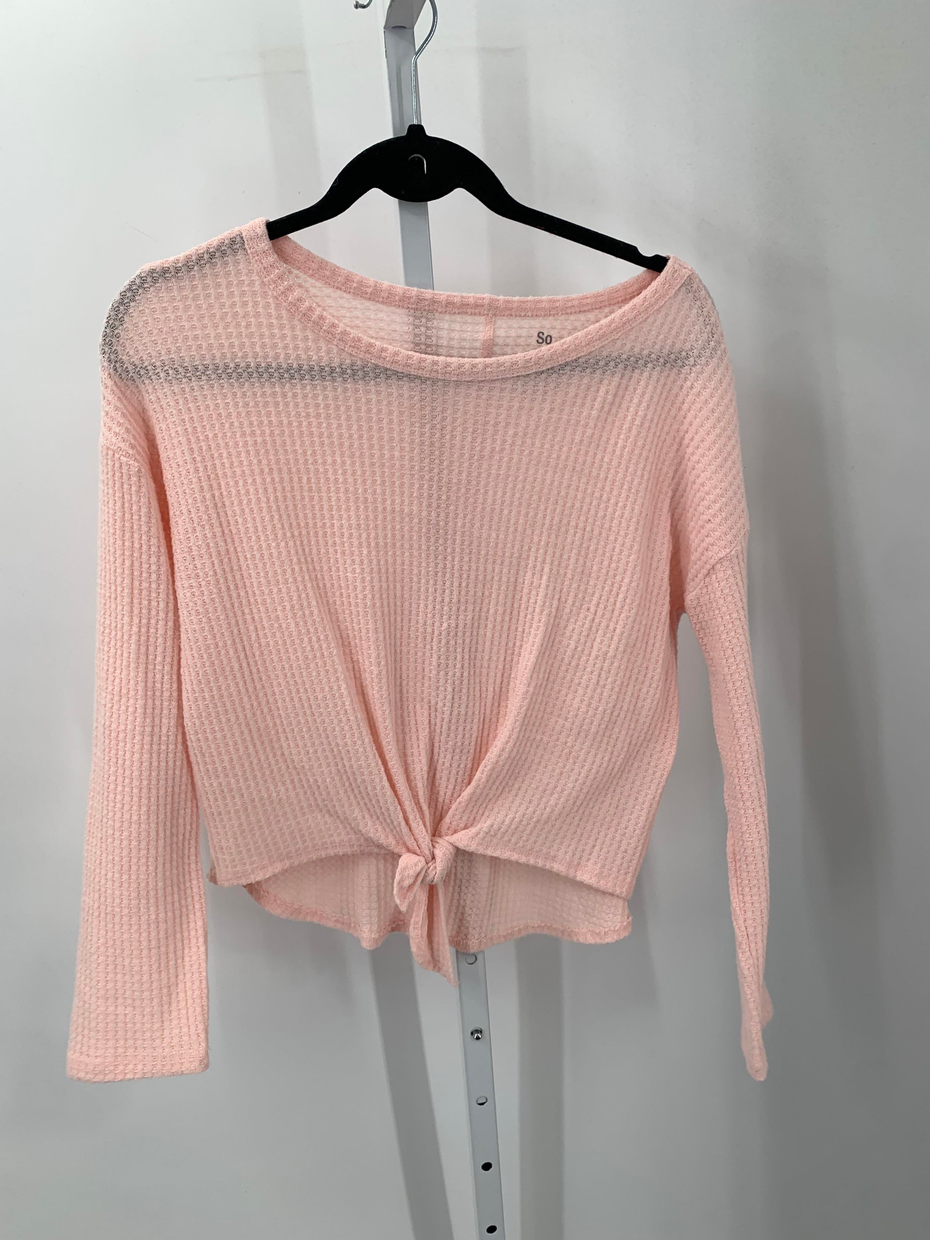 SO Size 14-16 Girls Long Sleeve Shirt