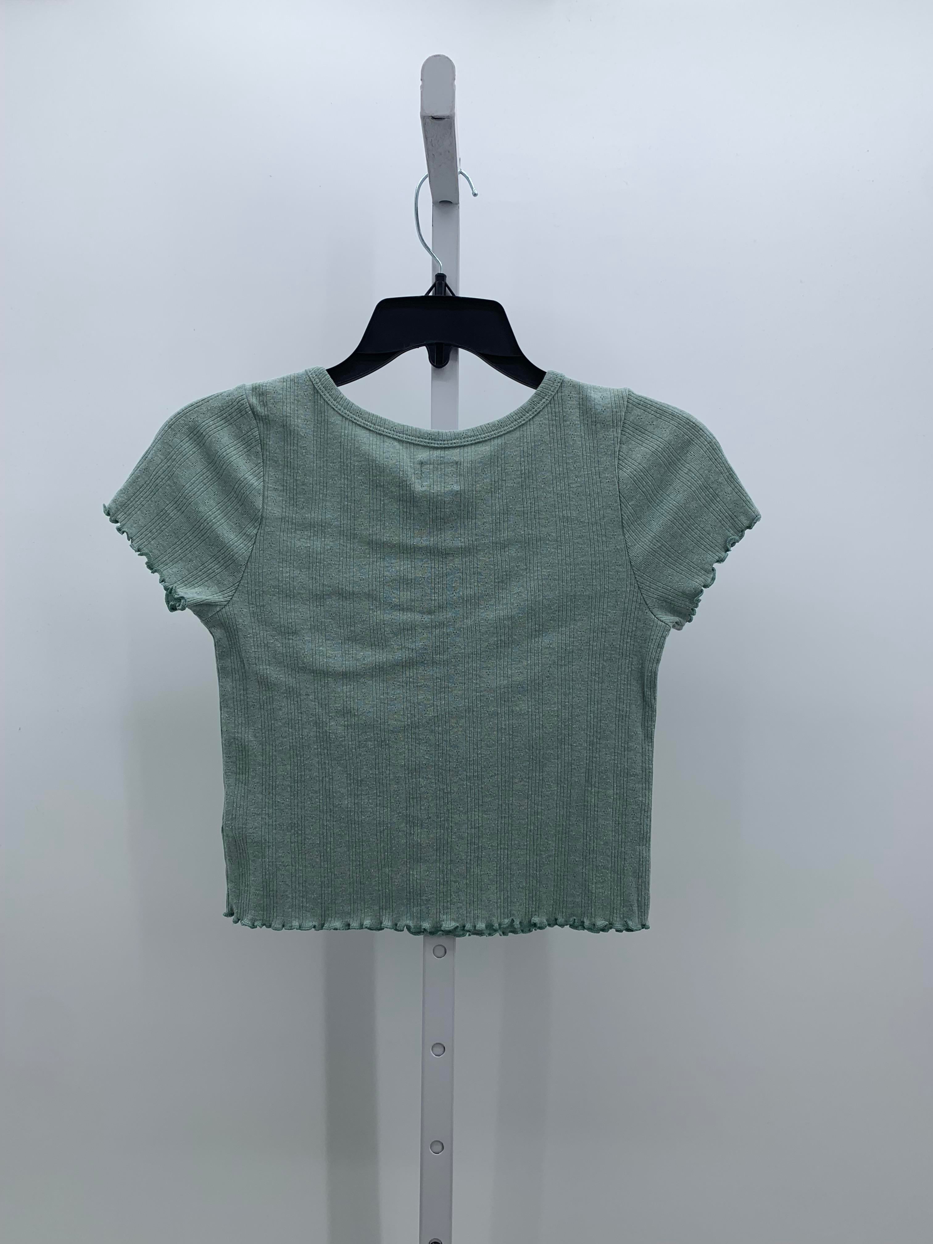 Wonder Nation Size 10-12 Girls Short Sleeve Shirt