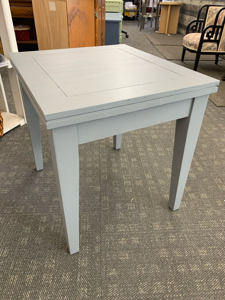 GREY SMALL END TABLE.