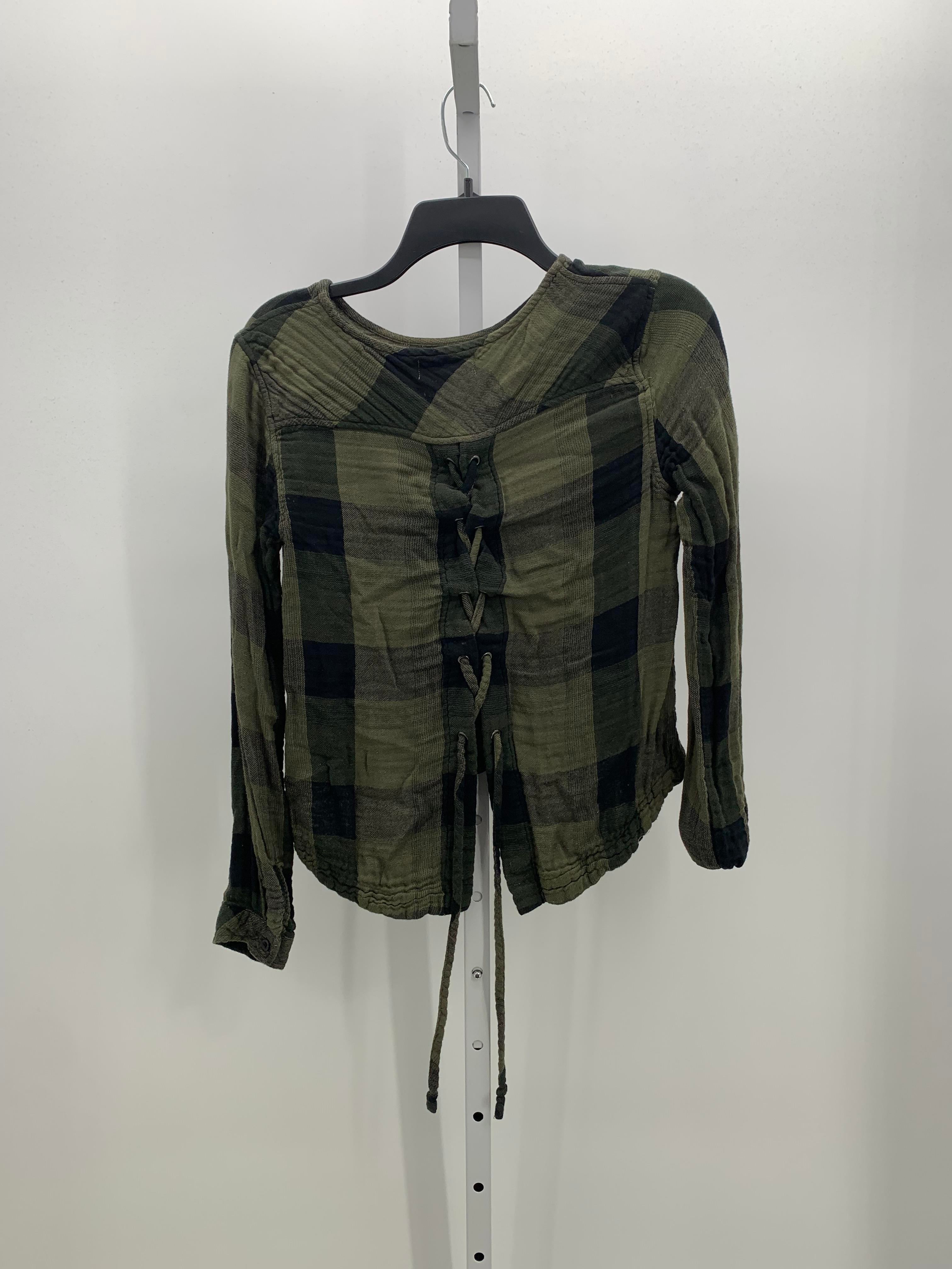 Cloth & Stone Size X Small Juniors Long Sleeve Shirt