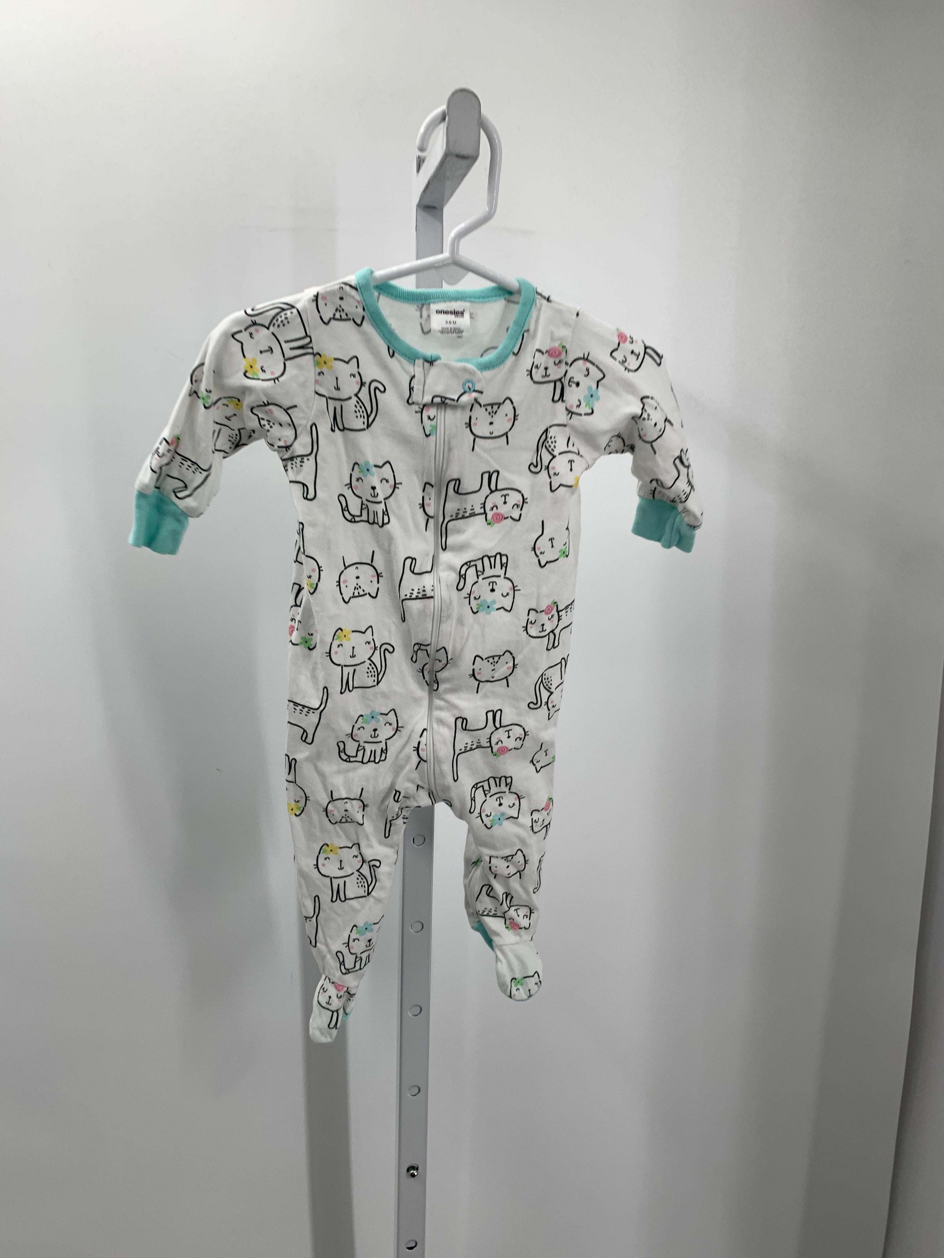 Onesie Brand Size 3-6 Months Girls Long Slv. Romper