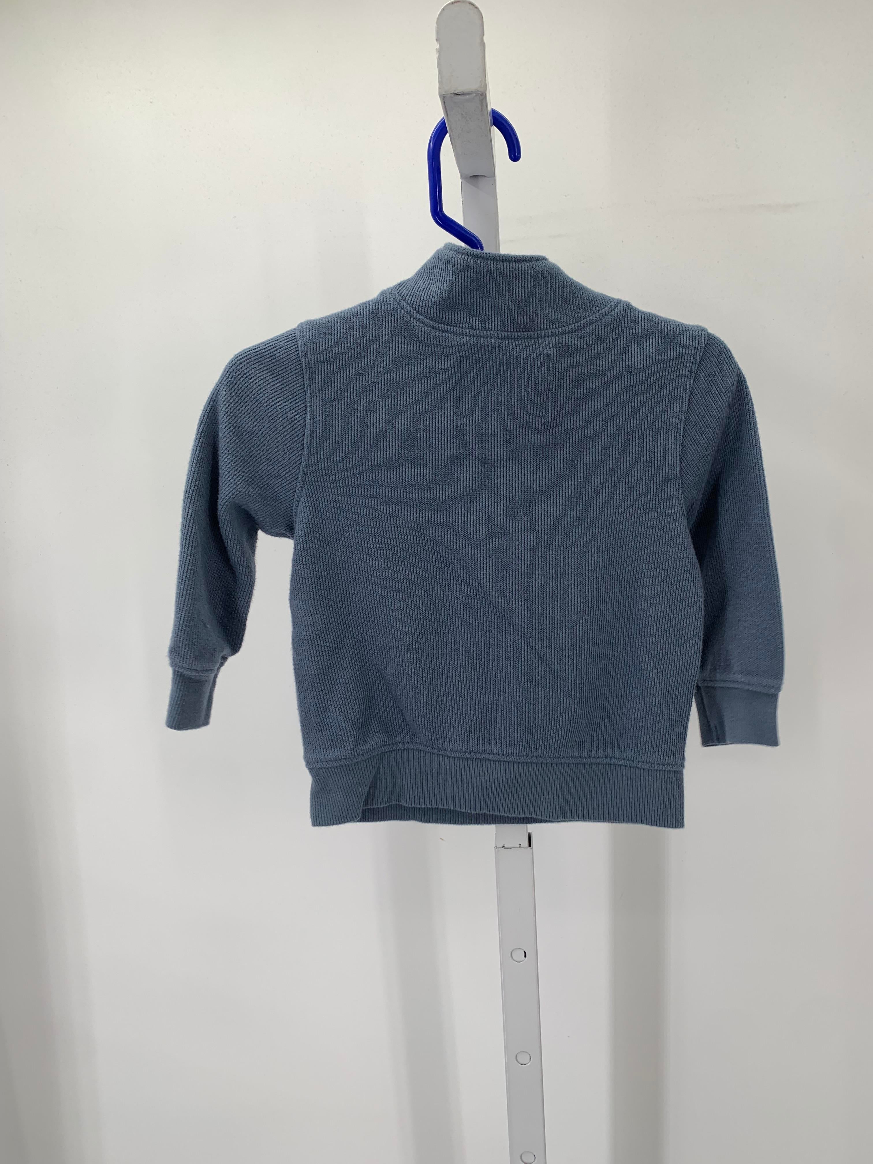 PARTIAL ZIP RIBBED