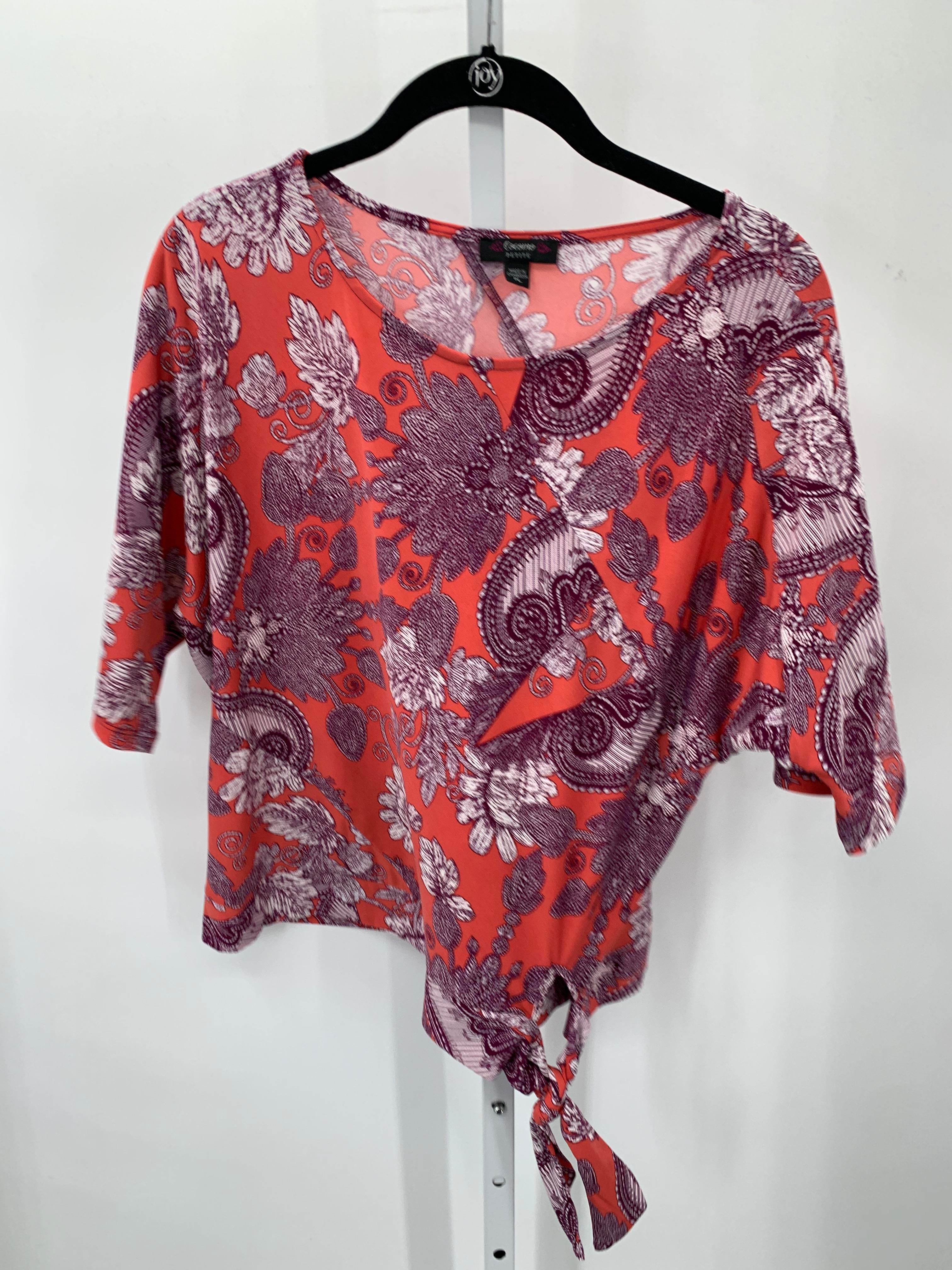 Size Large Petite Petite Short Sleeve Shirt
