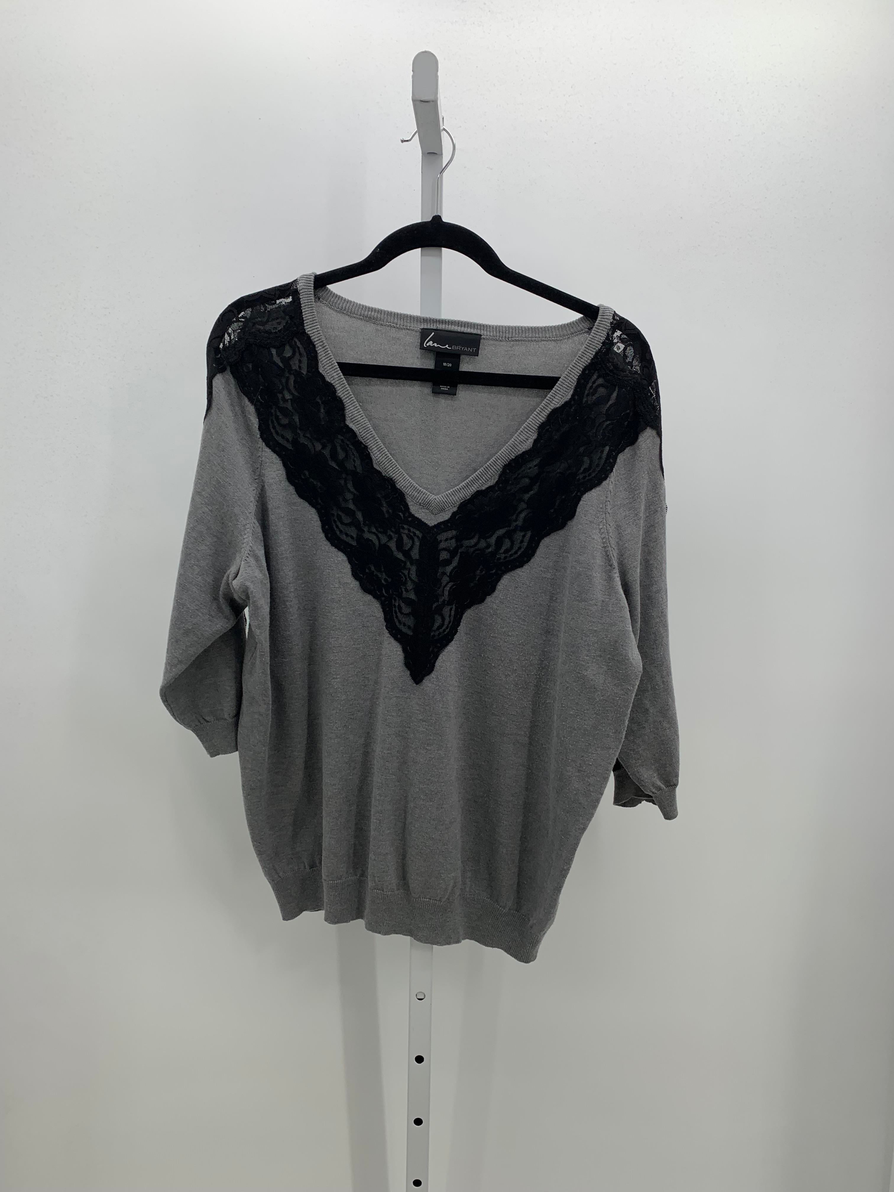 Lane Bryant Size 18/20 W Womens 3/4 Sleeve Sweater