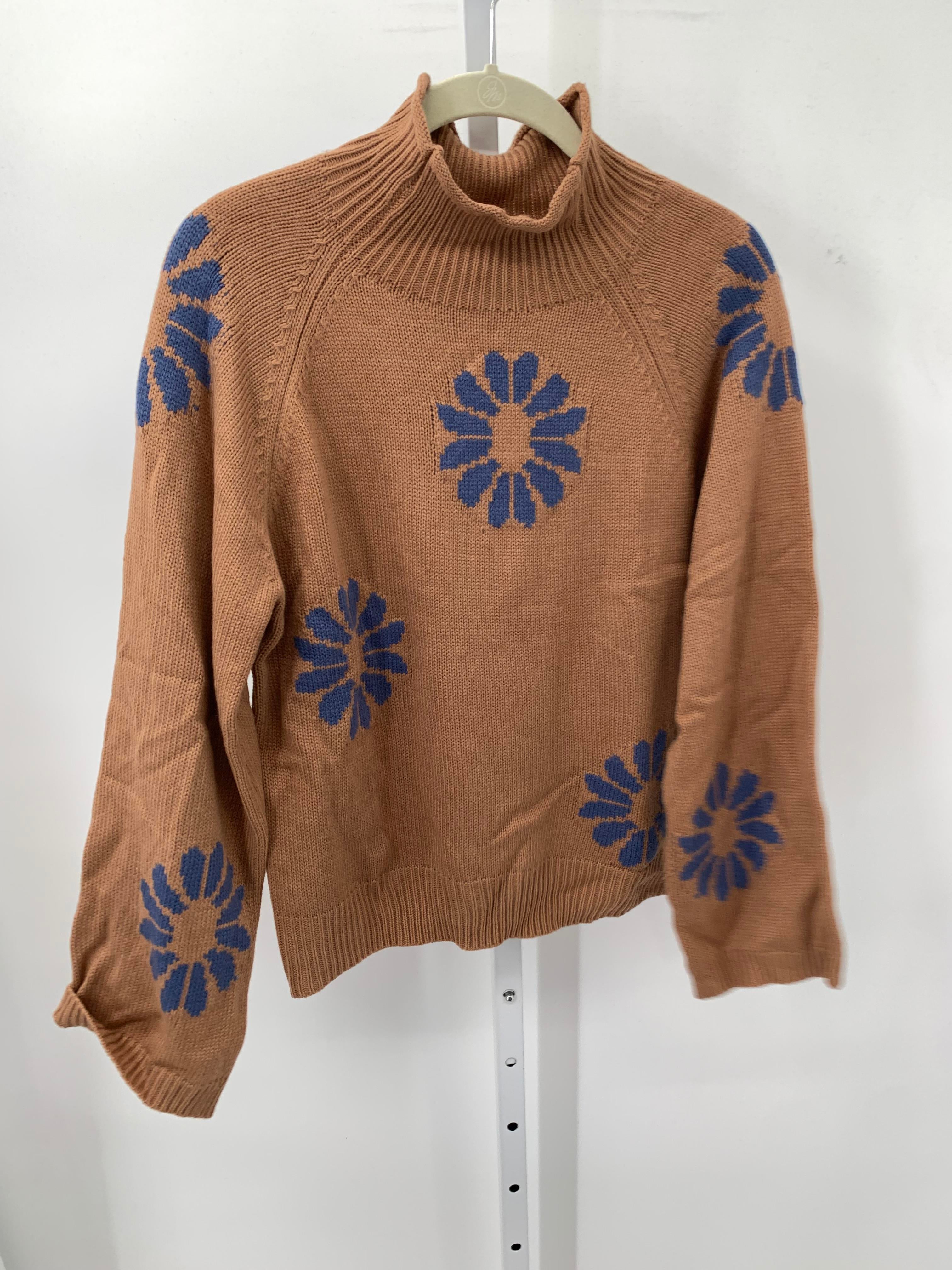 Size X Small Misses Long Slv Sweater