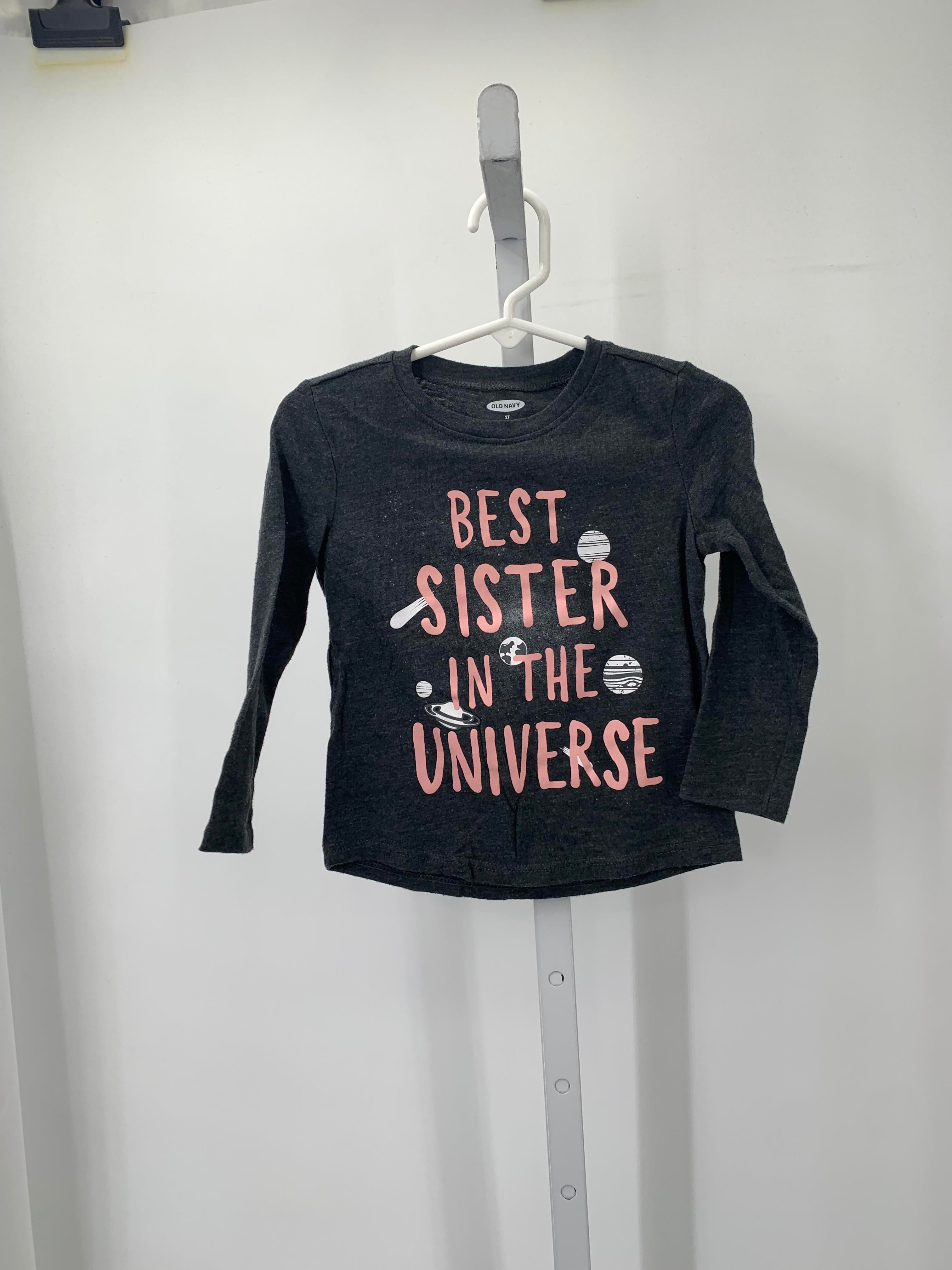 Old Navy Size 2T Girls Long Sleeve Shirt