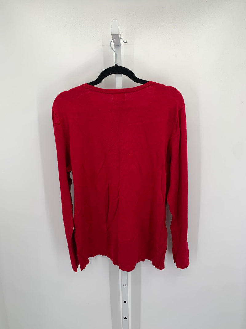 JM Collection Size Extra Large Misses Long Slv Sweater