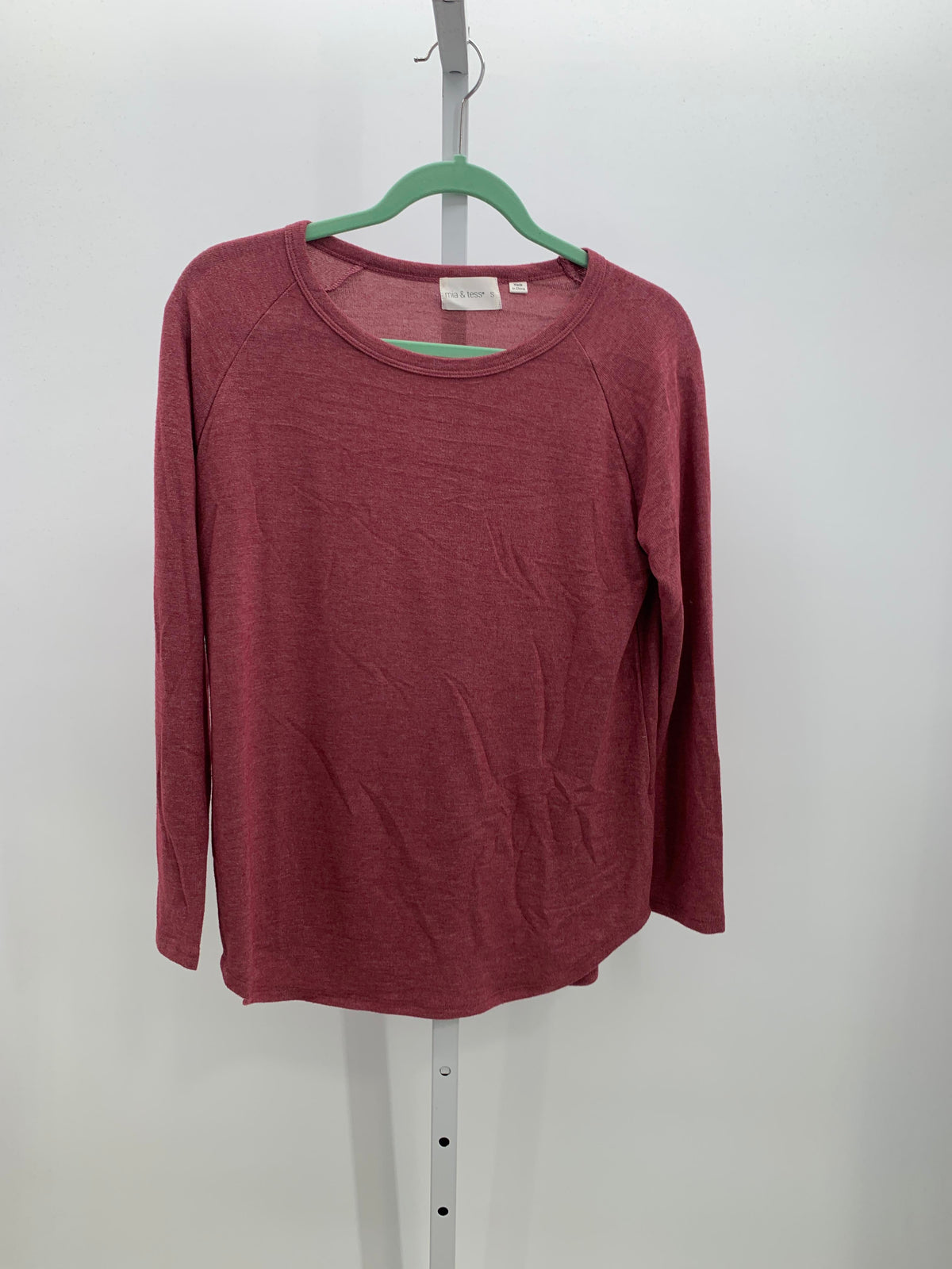 Mia & Tess Size Small Misses Long Sleeve Shirt