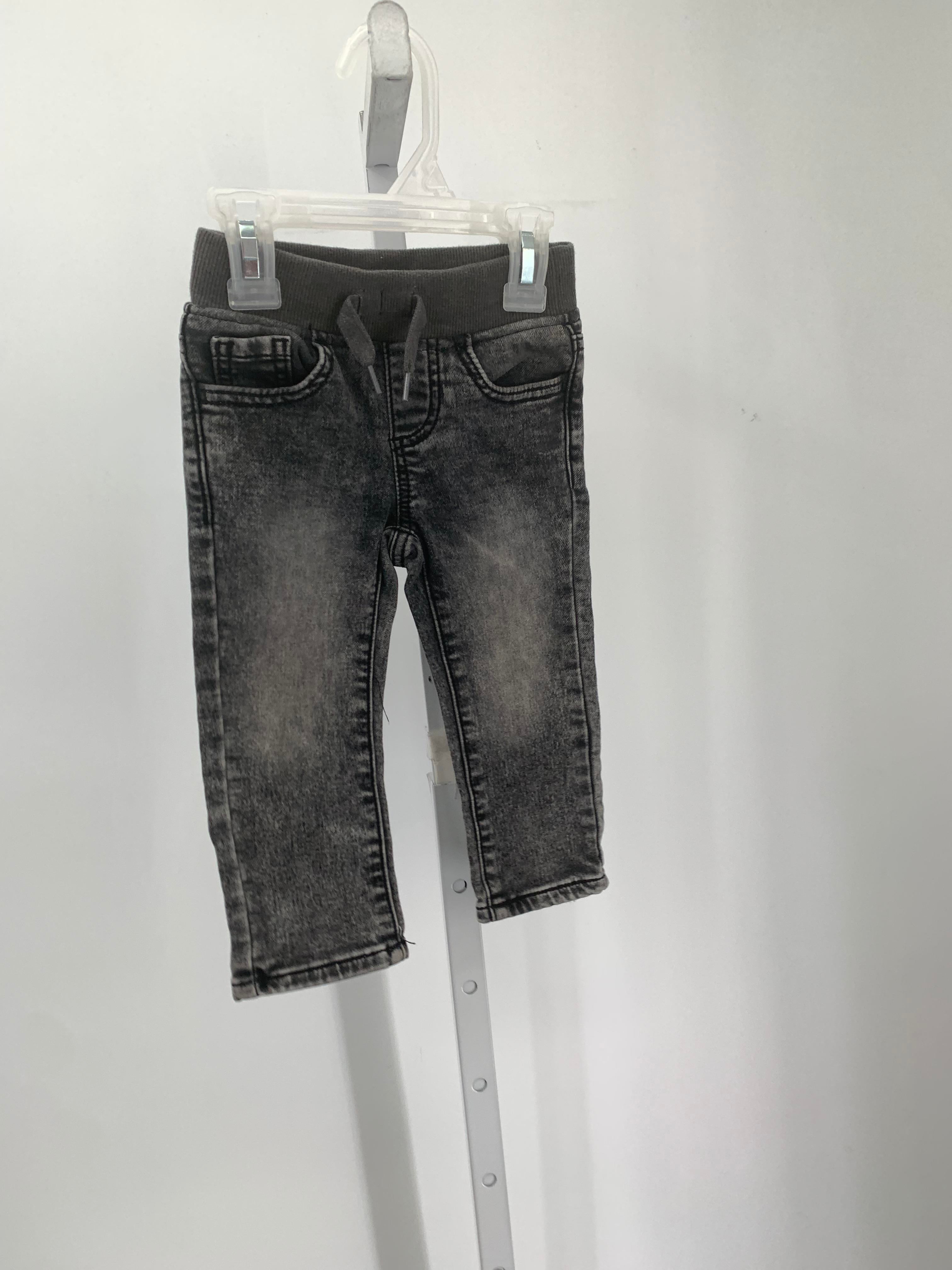 ELASTIC WAIST DENIM