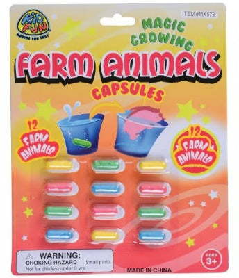 Magic Grow Farm Animal Capsules