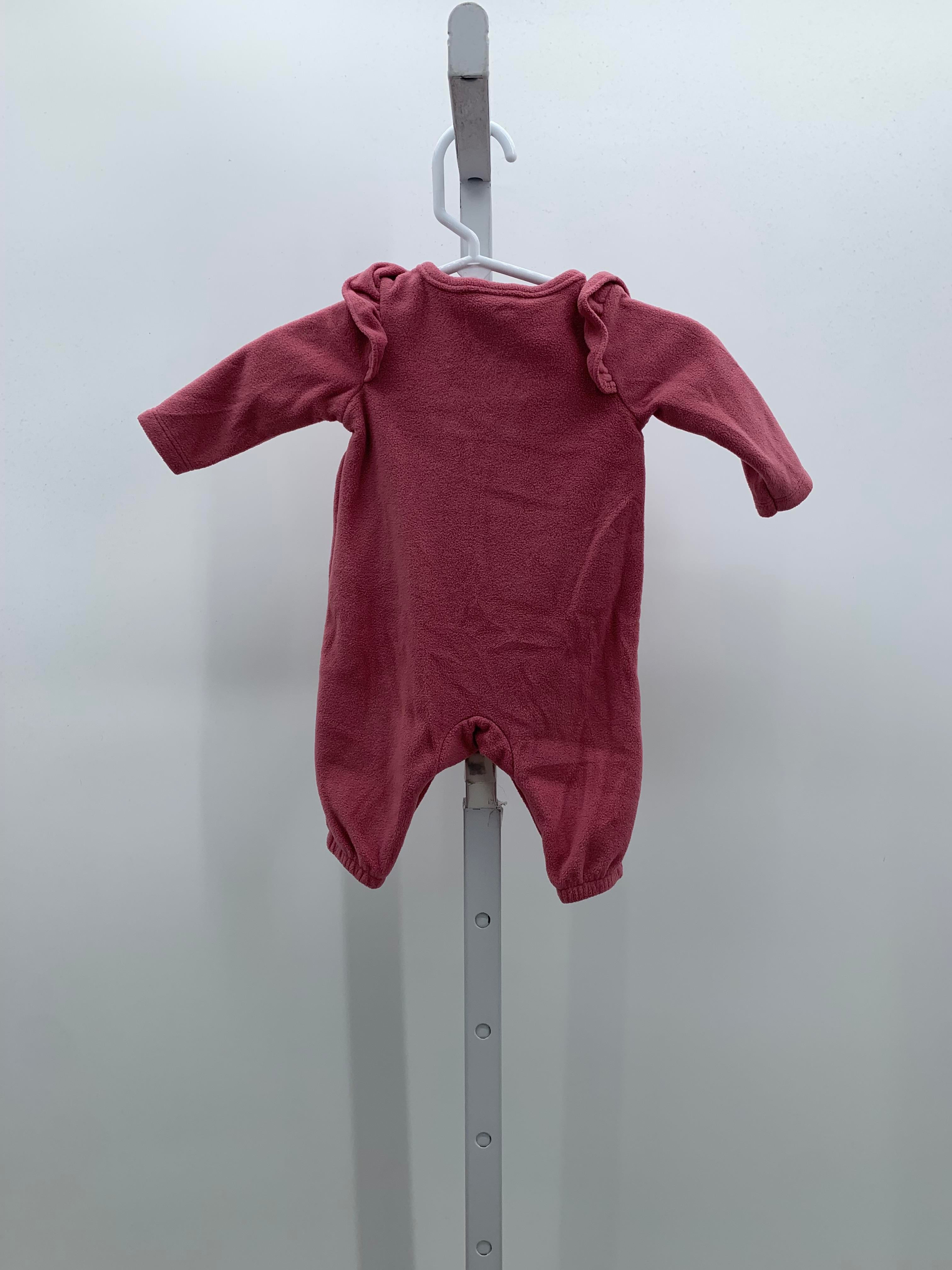 Carters Size Newborn Girls Long Slv. Romper