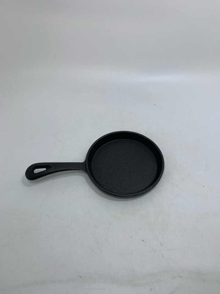 MINI CAST IRON SKILLET.