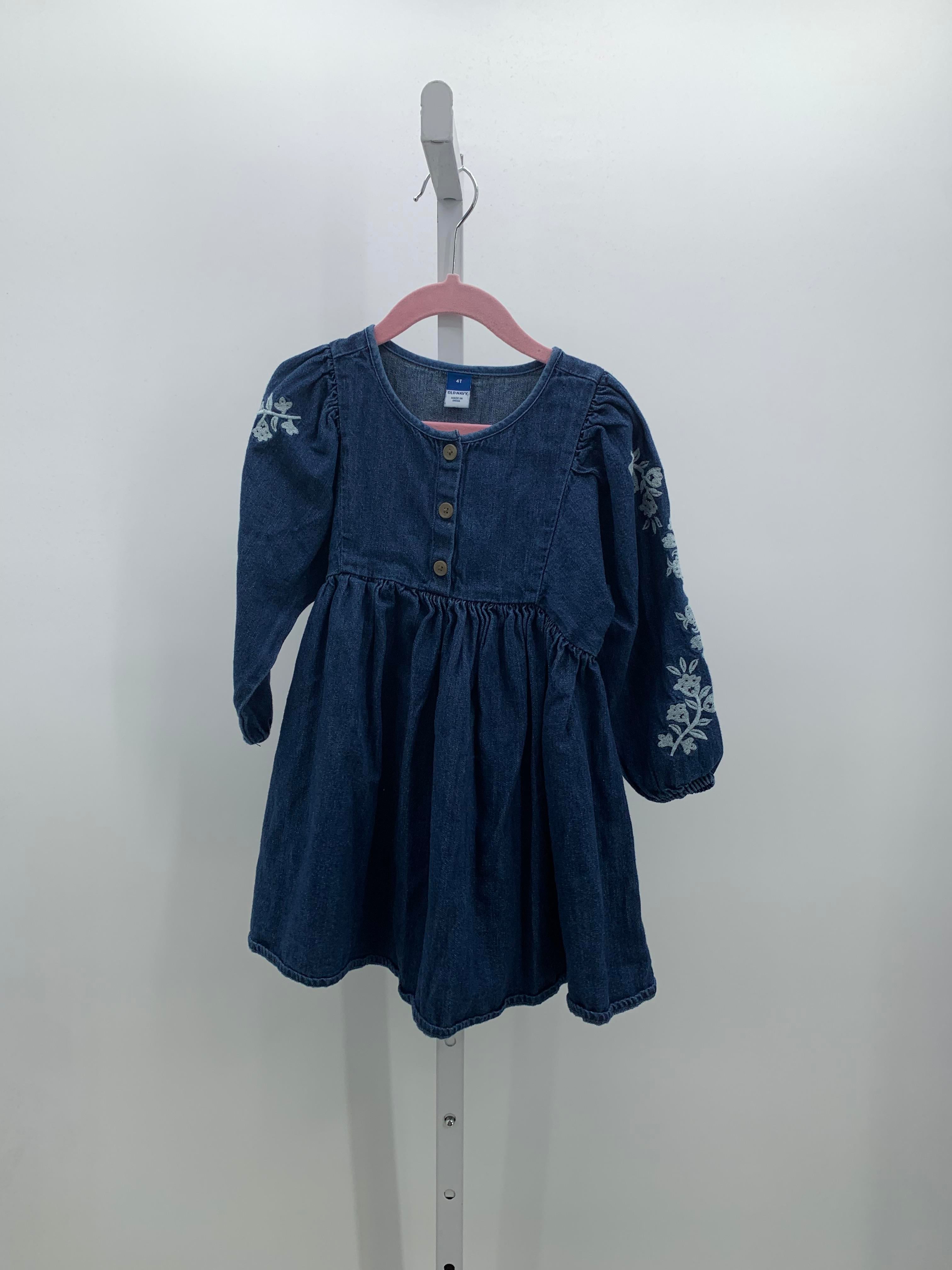 Old Navy Size 4T Girls Long Sleeve Dress