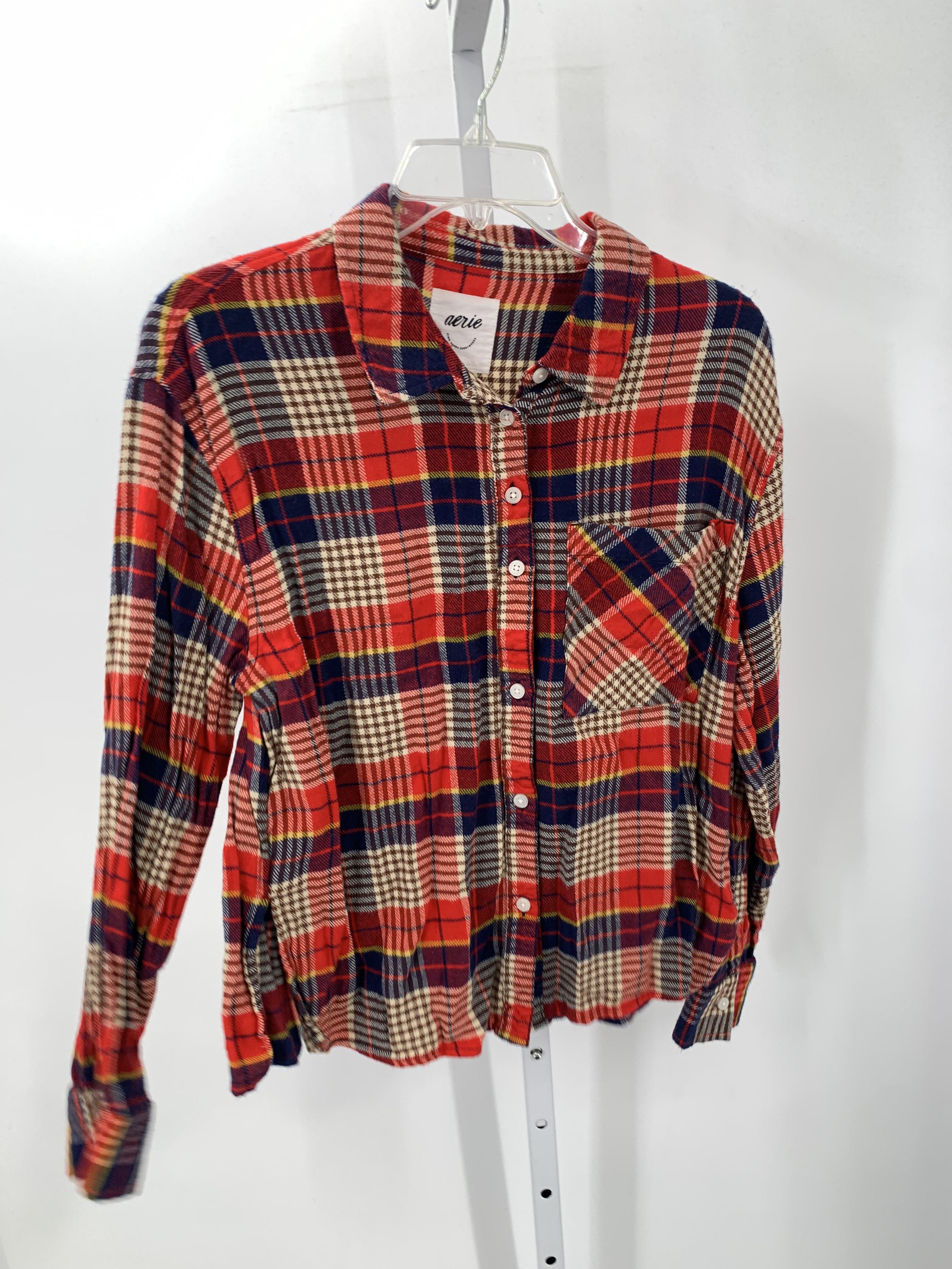 Aerie Size Small Juniors Long Sleeve Shirt