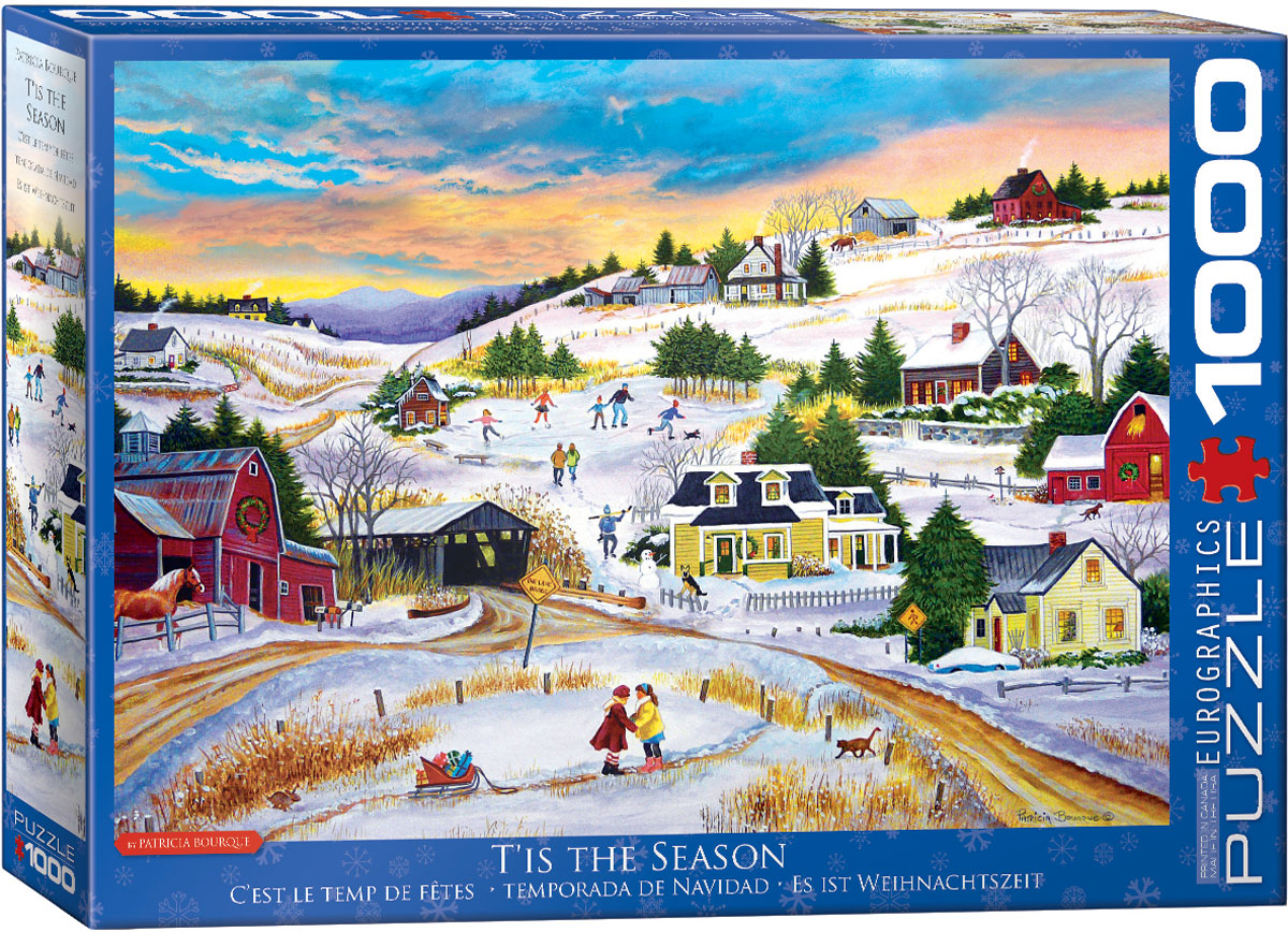 T Is the Season by Patricia Bourque 1000-Piece Puzzle -