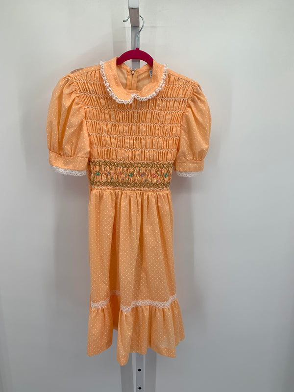 Polly Flinders Size 10 Girls Short Sleeve Dress