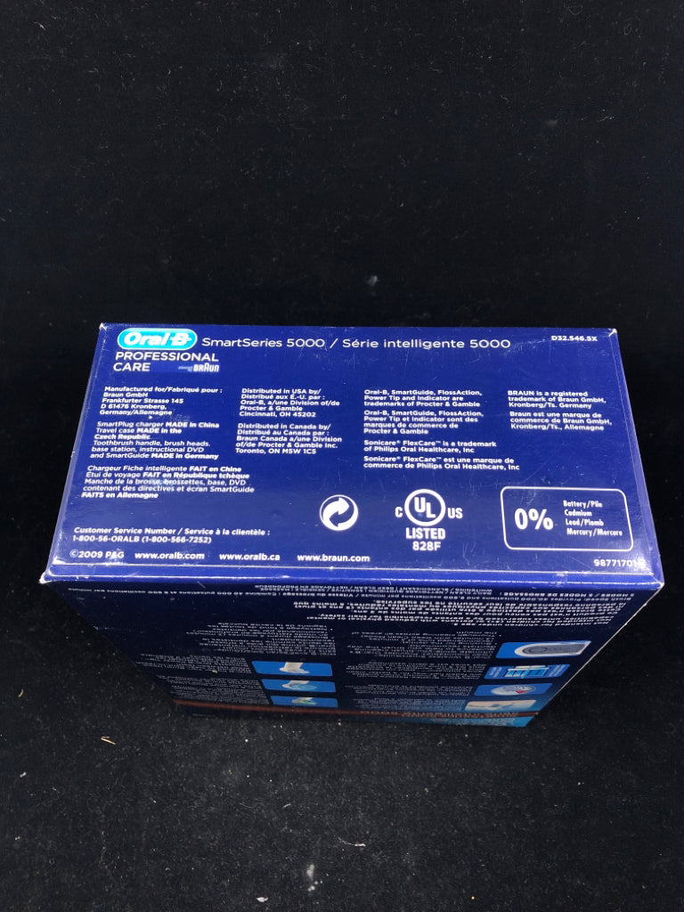 NIB ORAL B PATIENT KIT SMARTSERIES 5000.