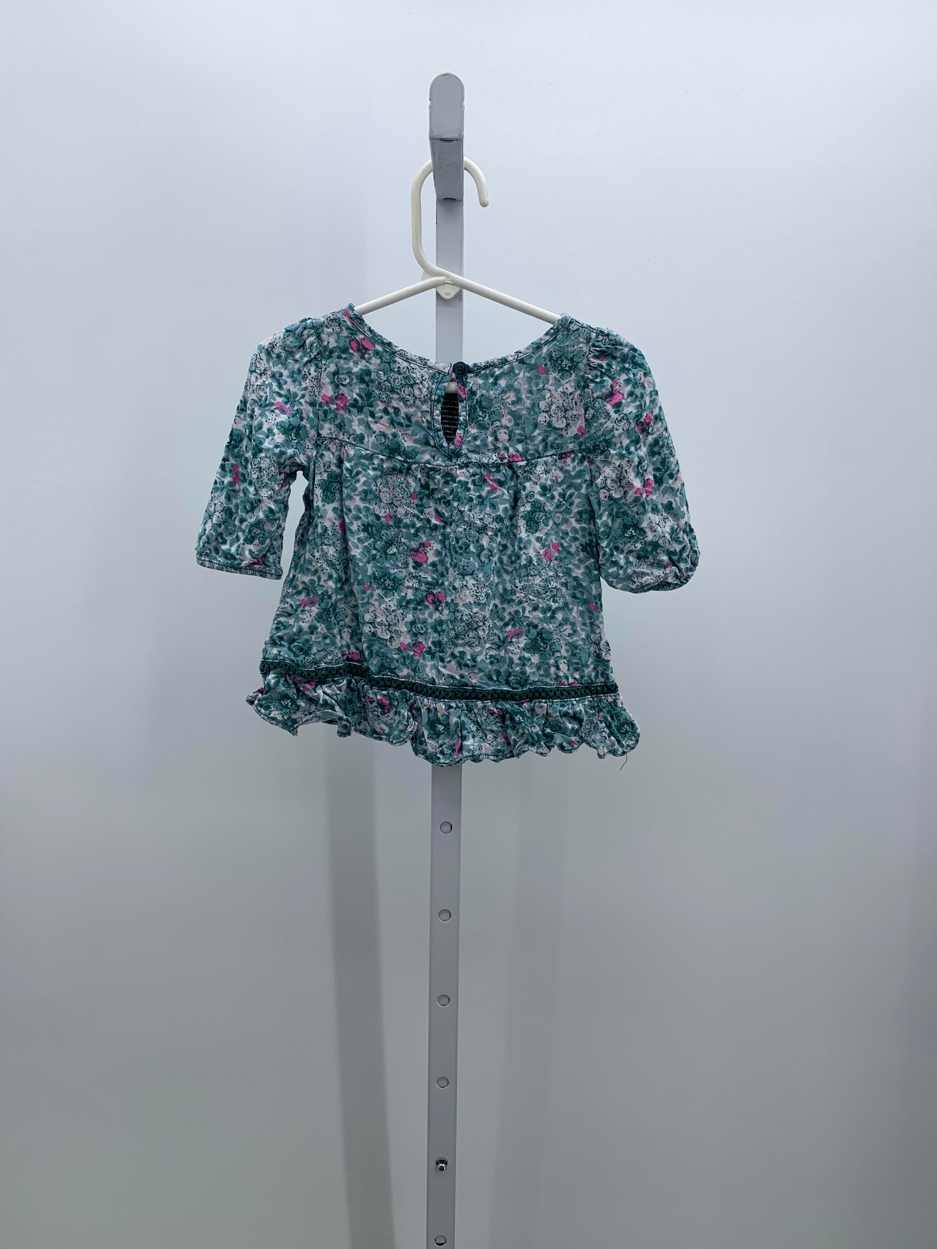 Genuine Kids Size 2T Girls Short Sleeve Shirt