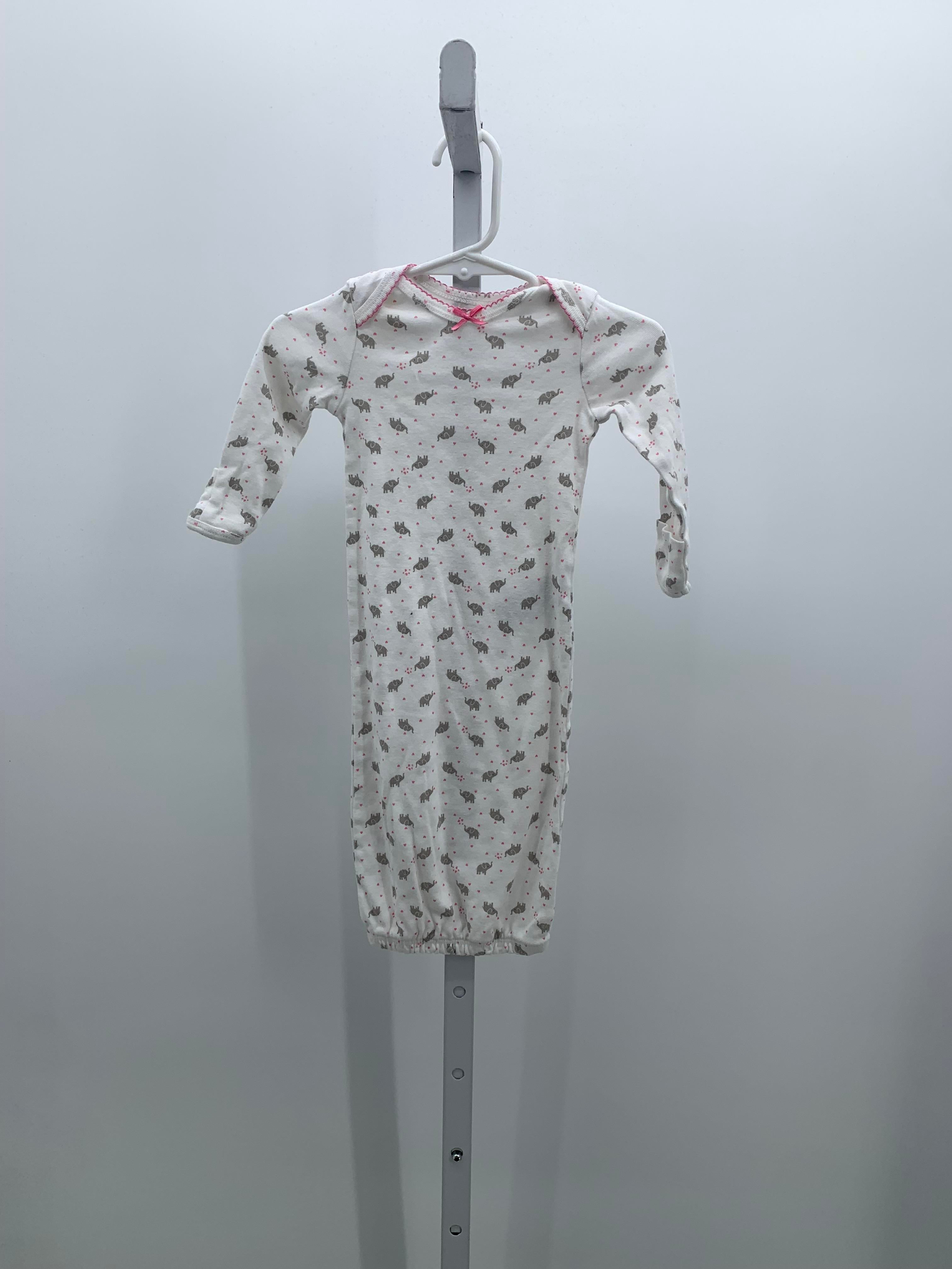 Simple Joys Size 0-3 months Girls Gown Sleeper