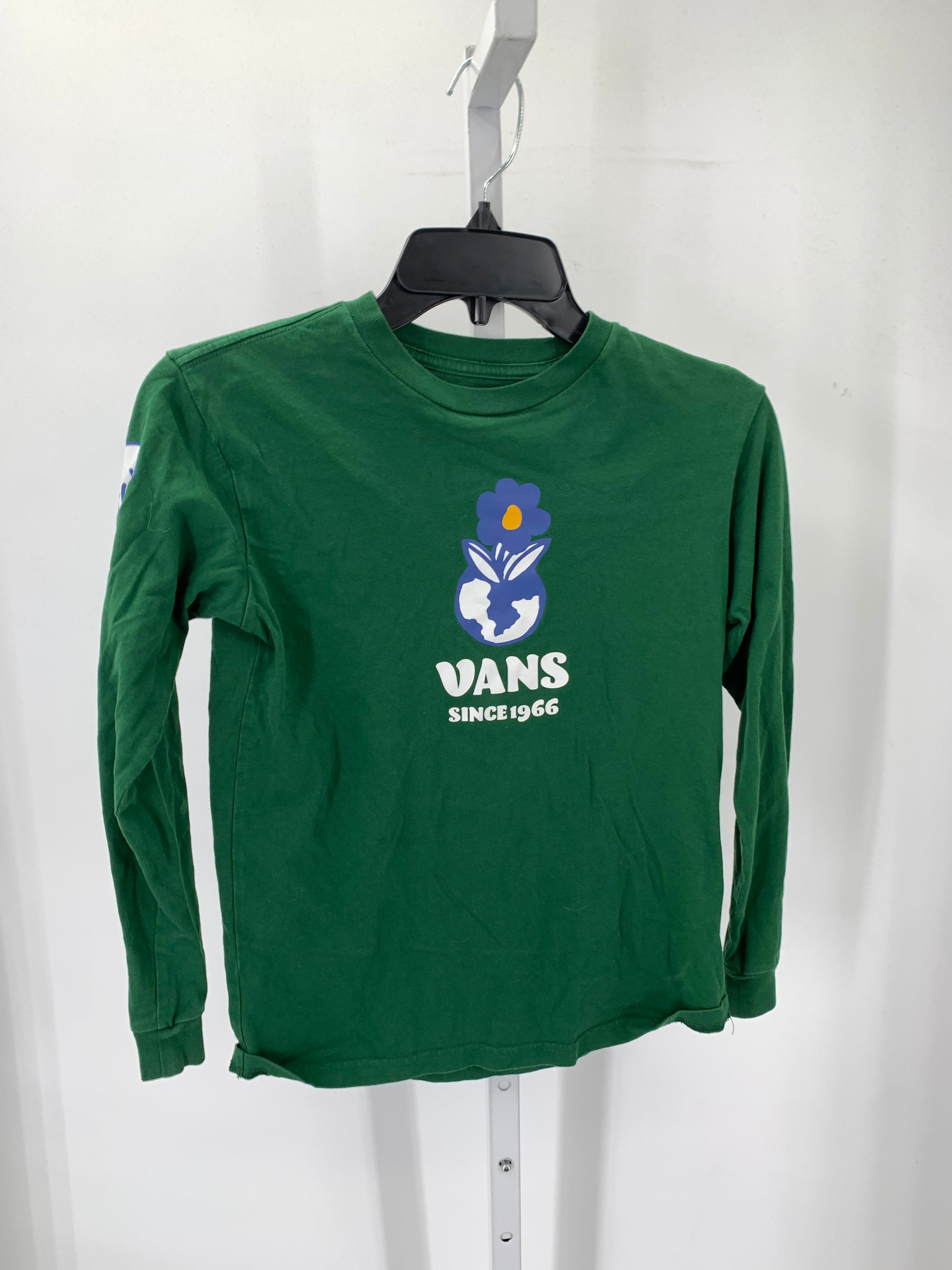 Vans Size 8-10 Boys Long Sleeve Shirt