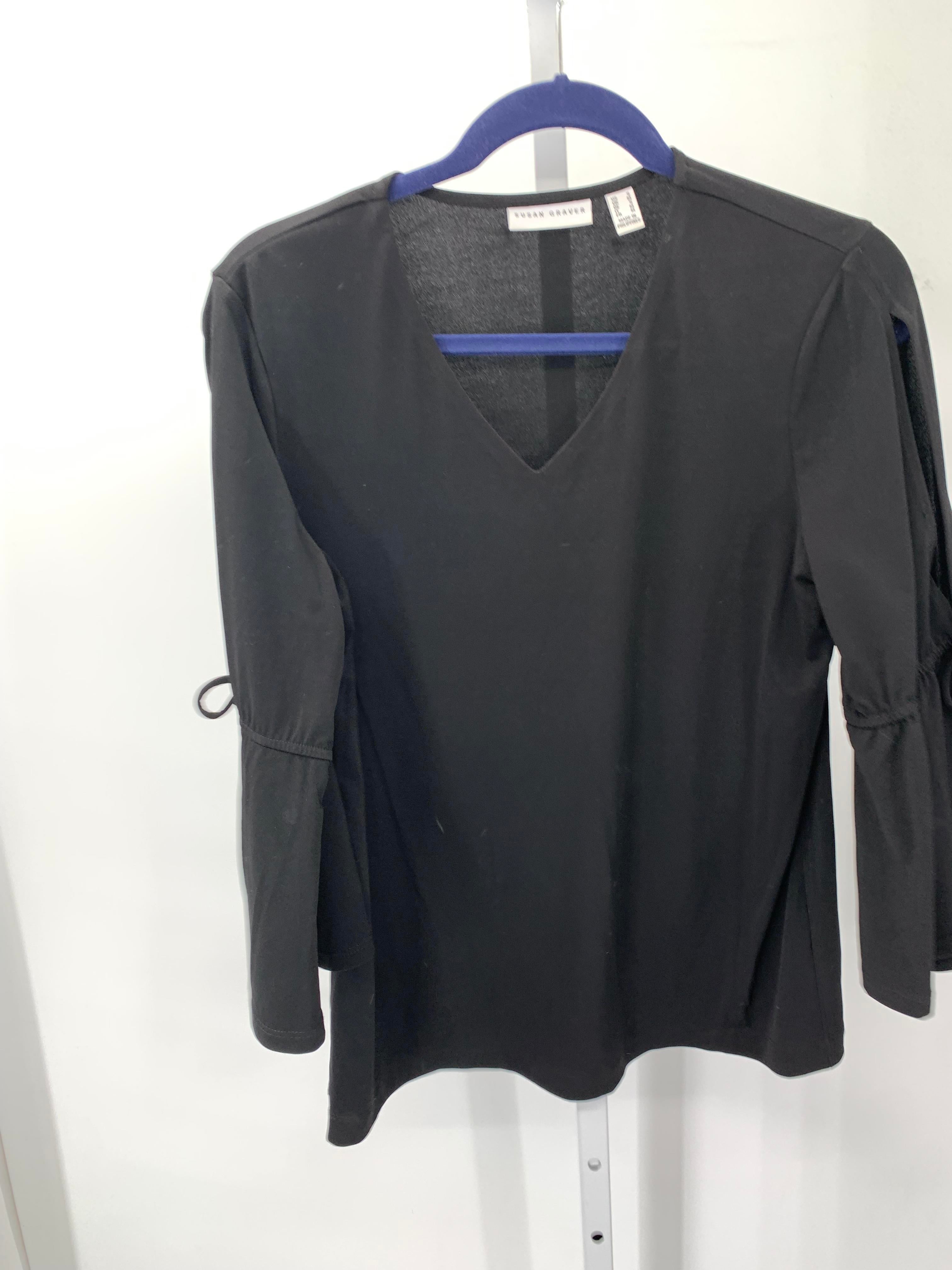 Susan Graver Size Small Misses 3/4 Sleeve Shirt
