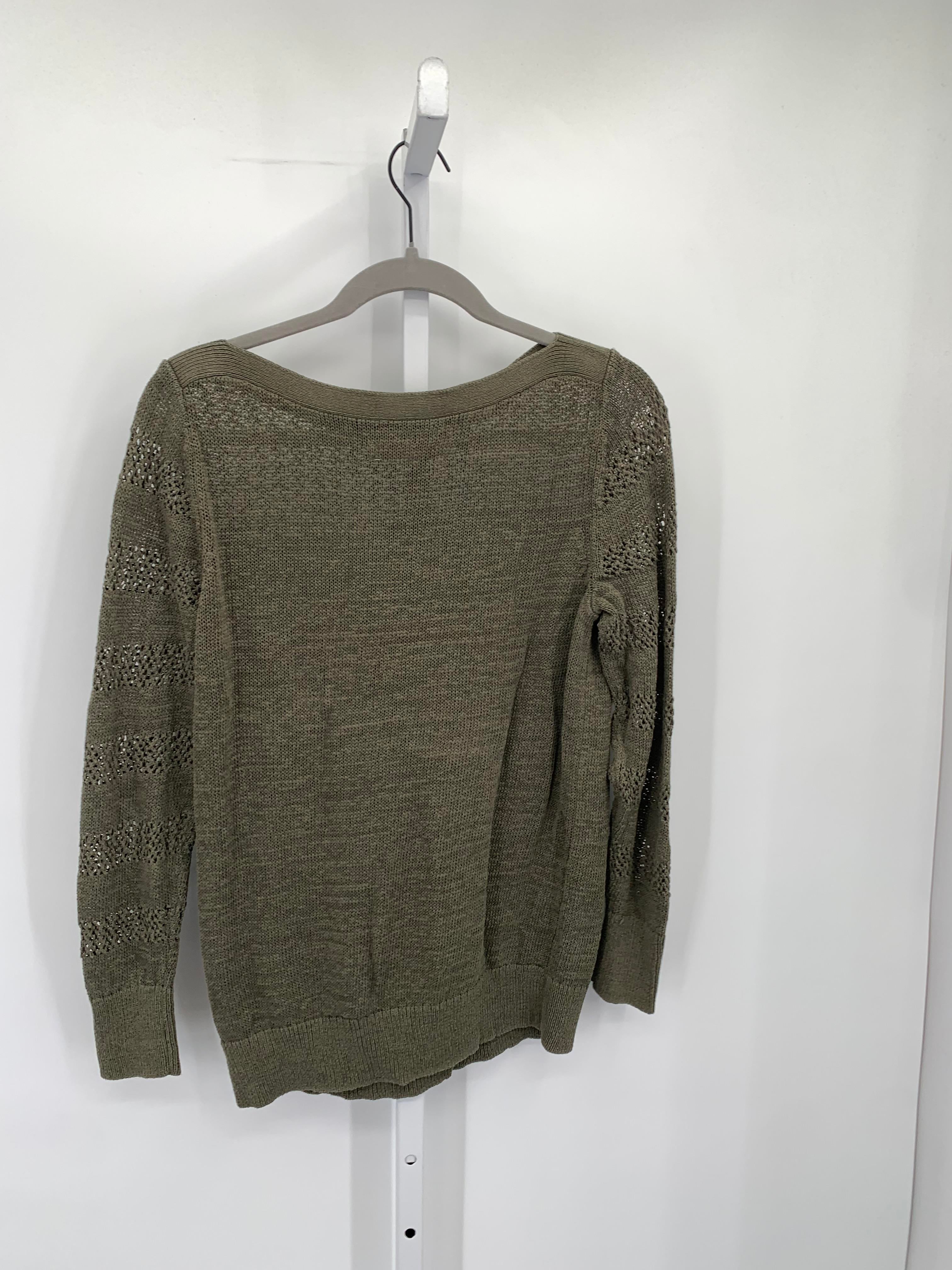 Loft Size Large Misses Long Slv Sweater