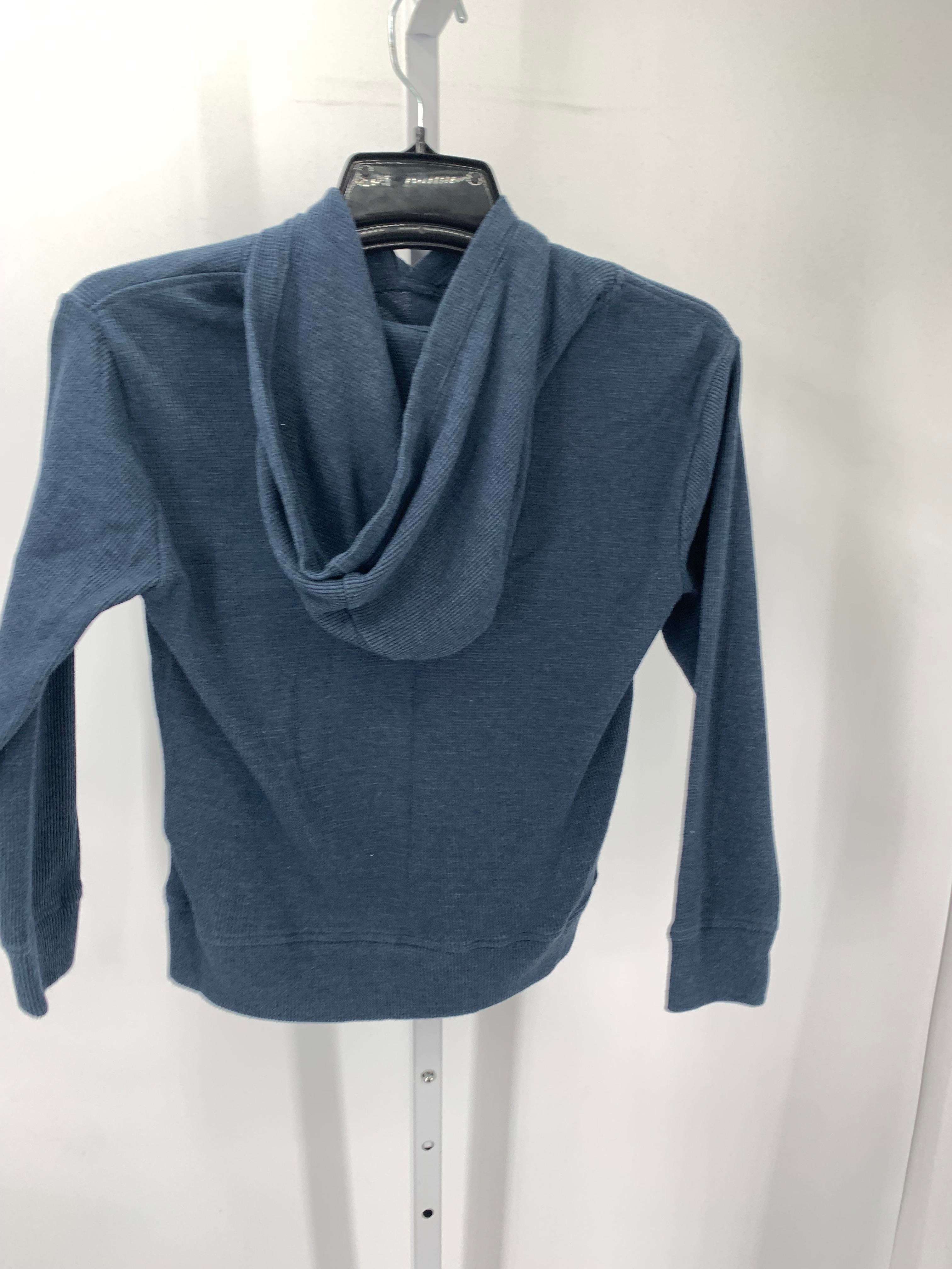 HOODED WAFFLE KNIT